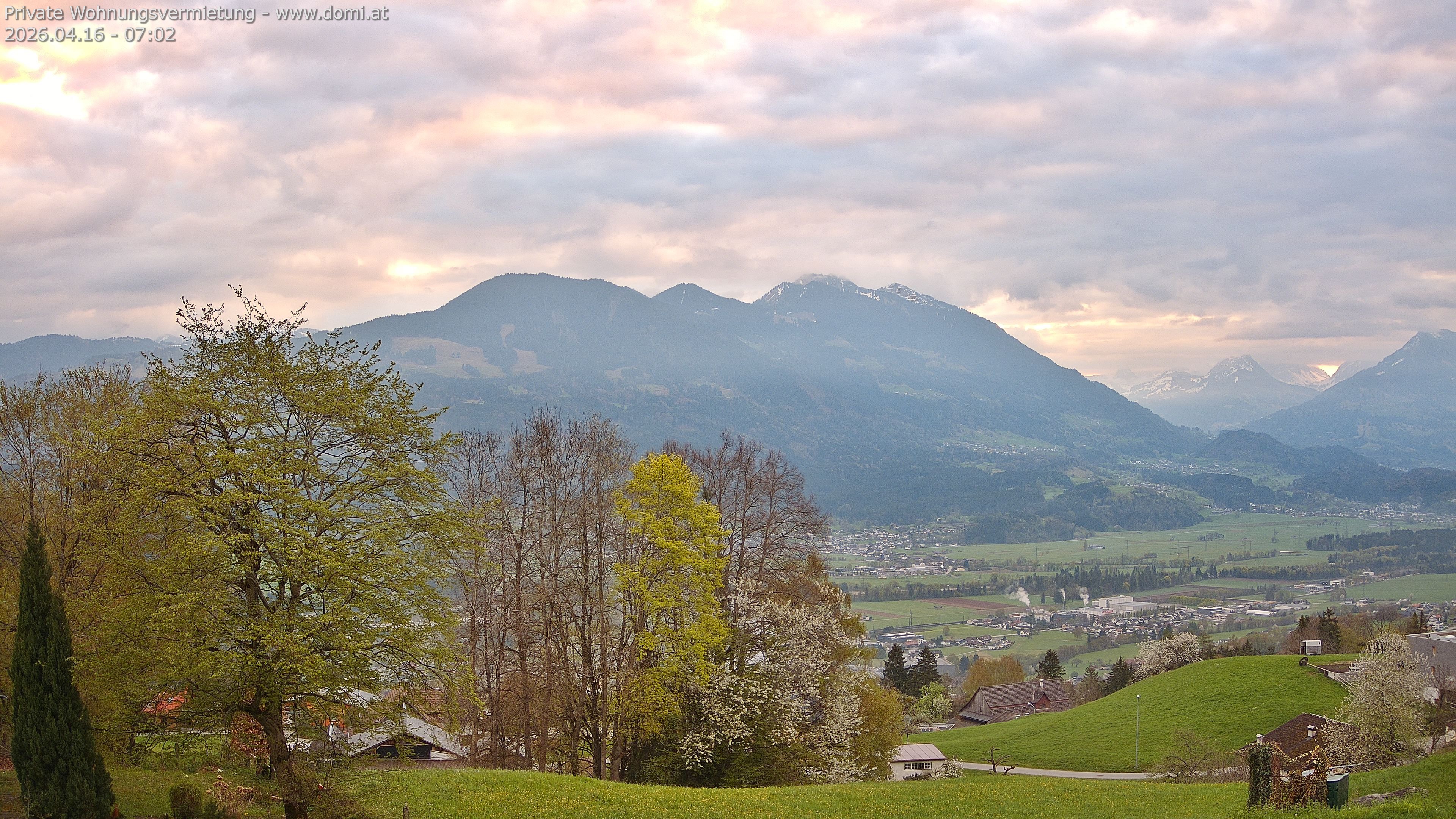 Archived image Webcam View of Frastanz in Vorarlberg (Austria)