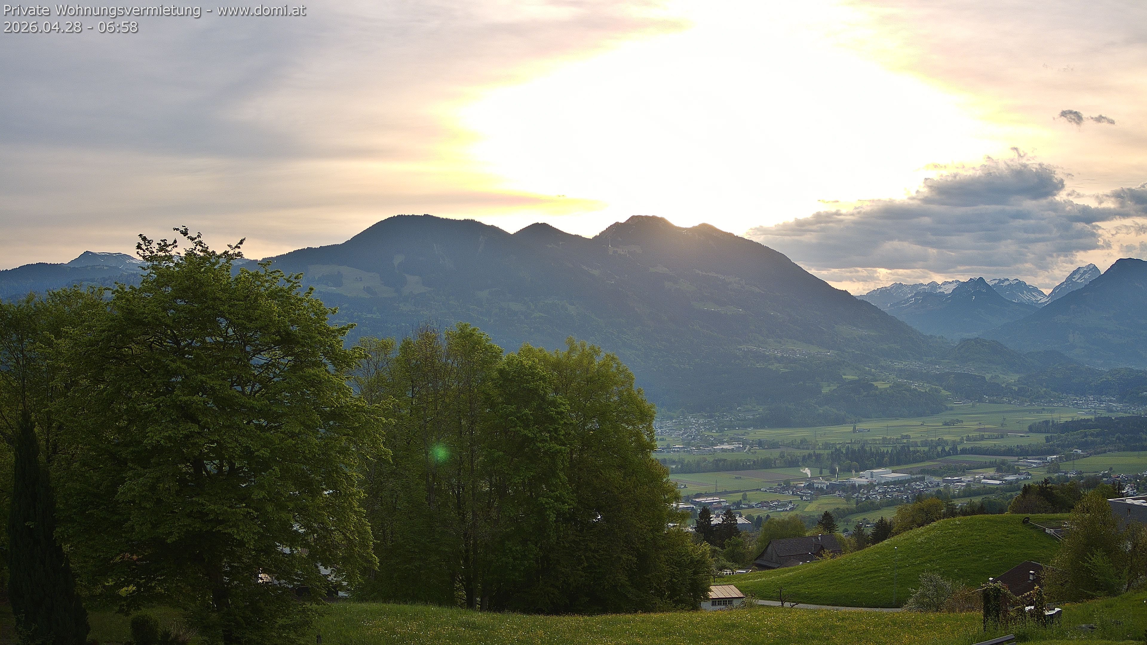 Archived image Webcam View of Frastanz in Vorarlberg (Austria)