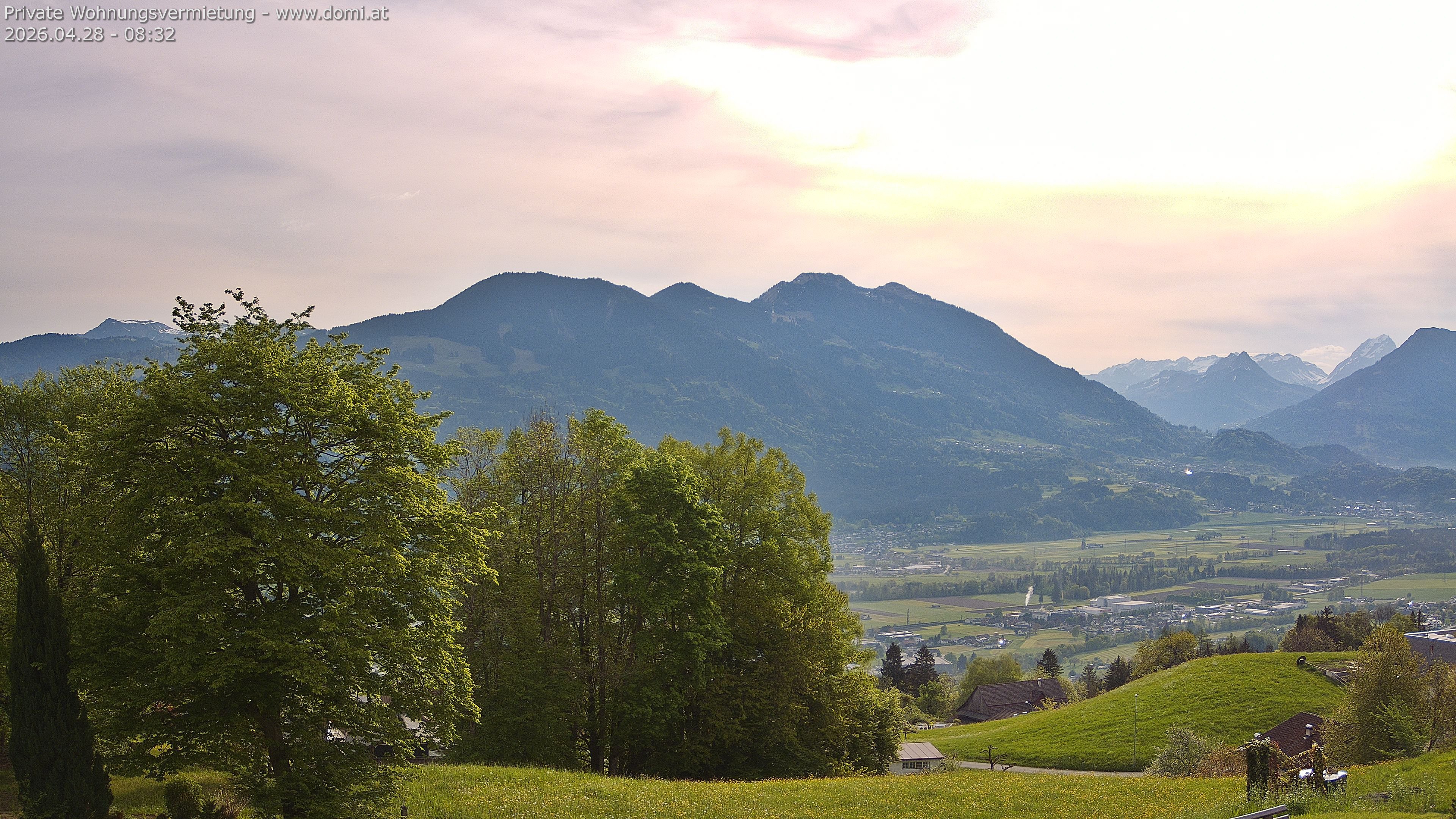 Archived image Webcam View of Frastanz in Vorarlberg (Austria)