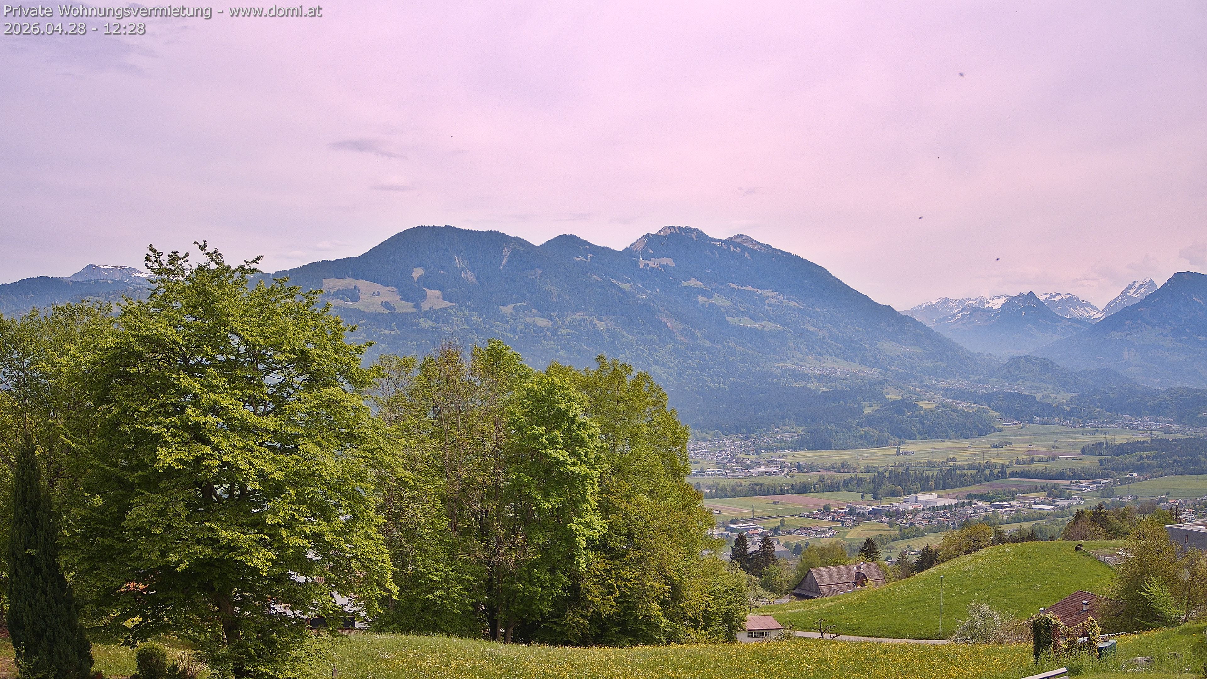 Archived image Webcam View of Frastanz in Vorarlberg (Austria)