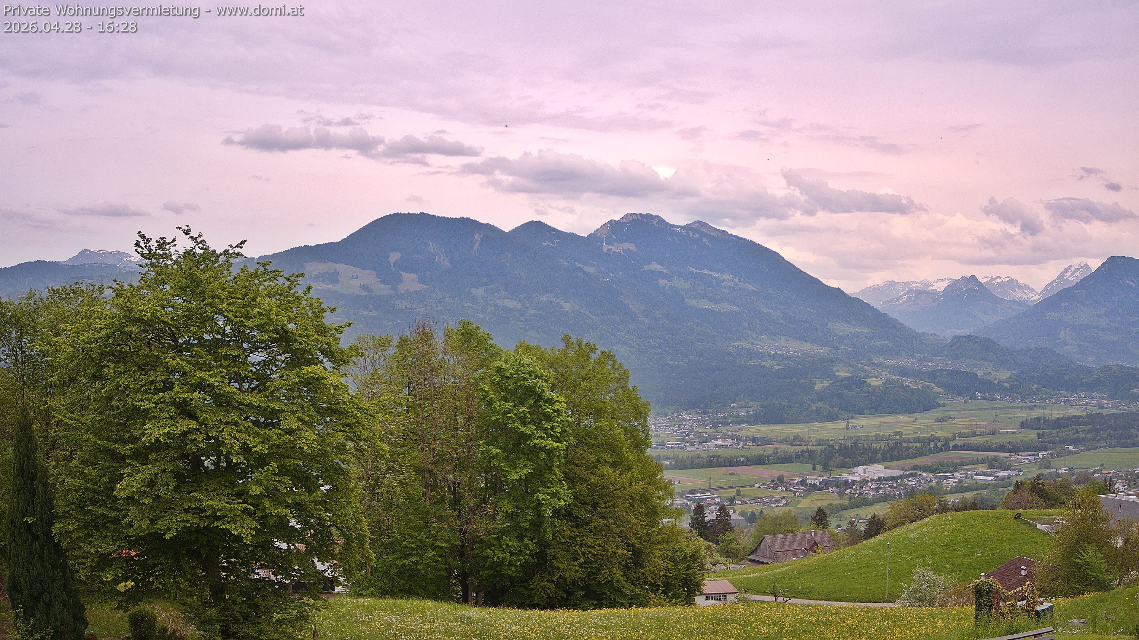 Archived image Webcam View of Frastanz in Vorarlberg (Austria)