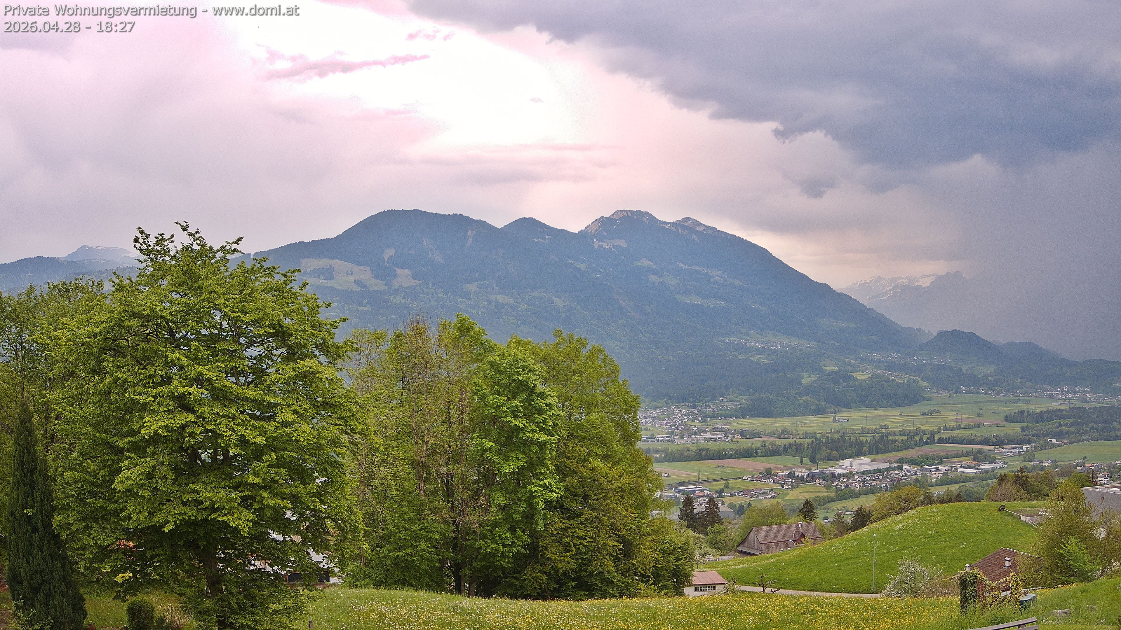 Archived image Webcam View of Frastanz in Vorarlberg (Austria)