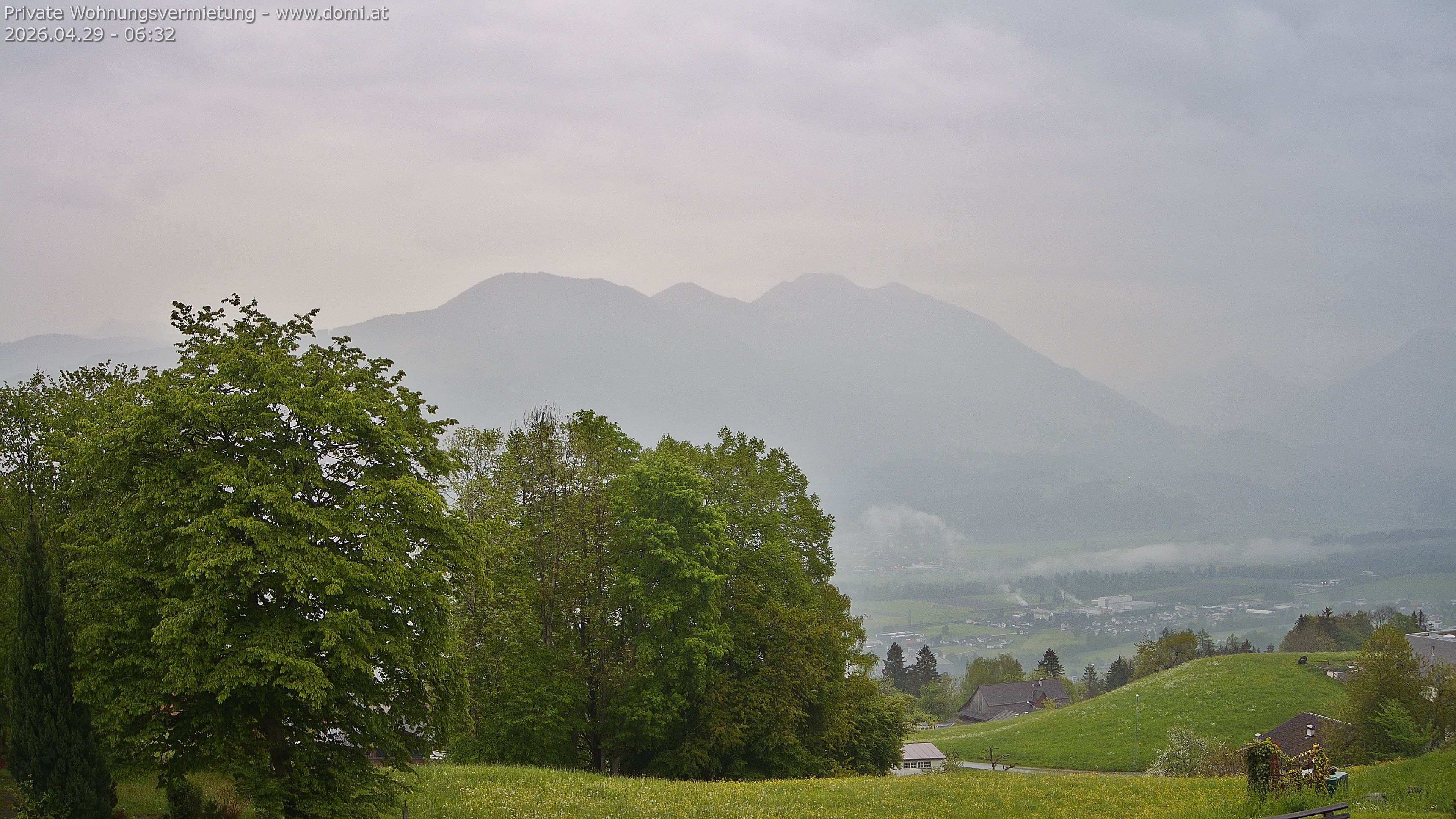 Archiv Foto Webcam Ausblick von Amerlügen bei Frastanz