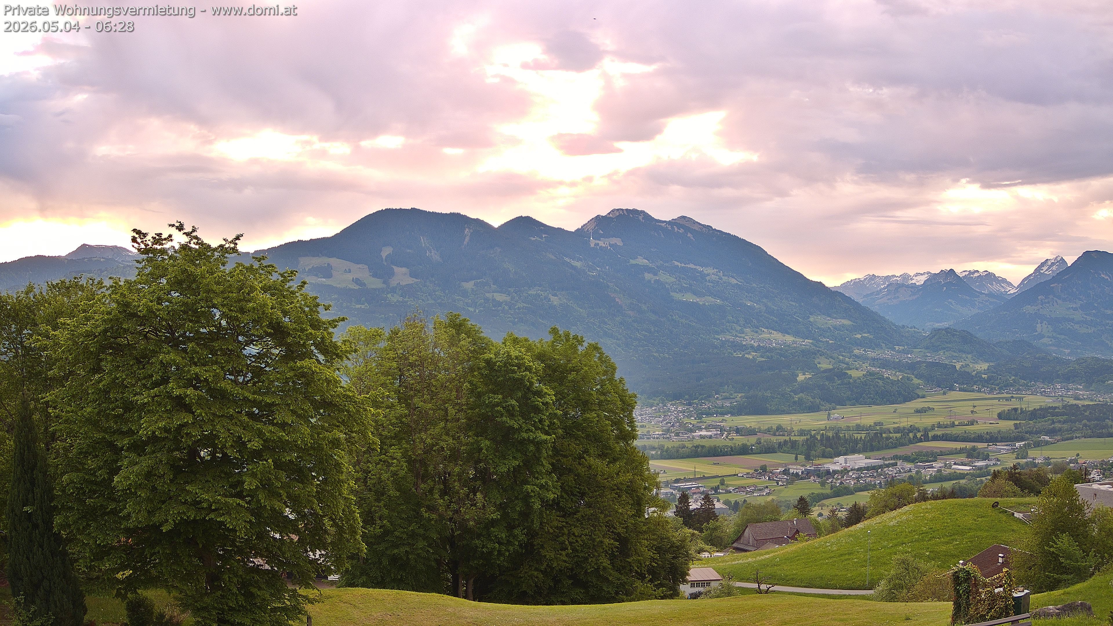 Archived image Webcam View of Frastanz in Vorarlberg (Austria)