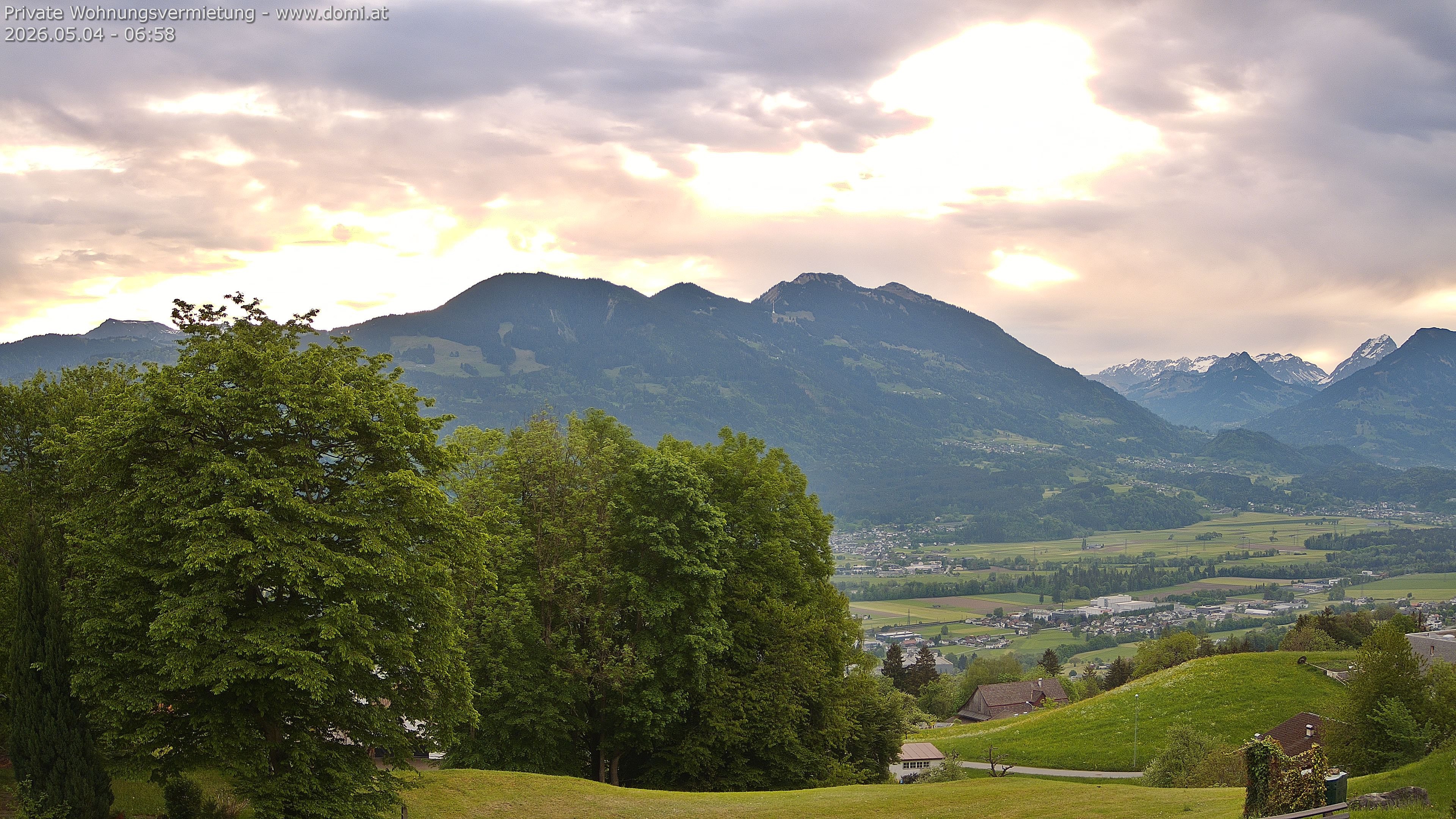 Archived image Webcam View of Frastanz in Vorarlberg (Austria)