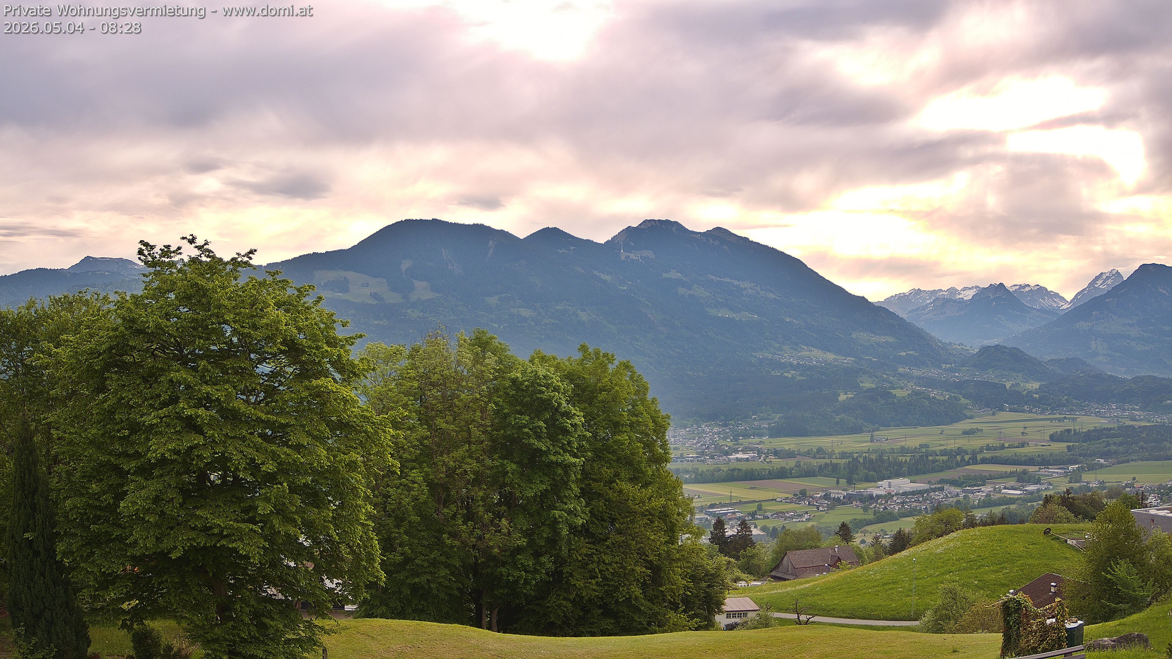 Archived image Webcam View of Frastanz in Vorarlberg (Austria)