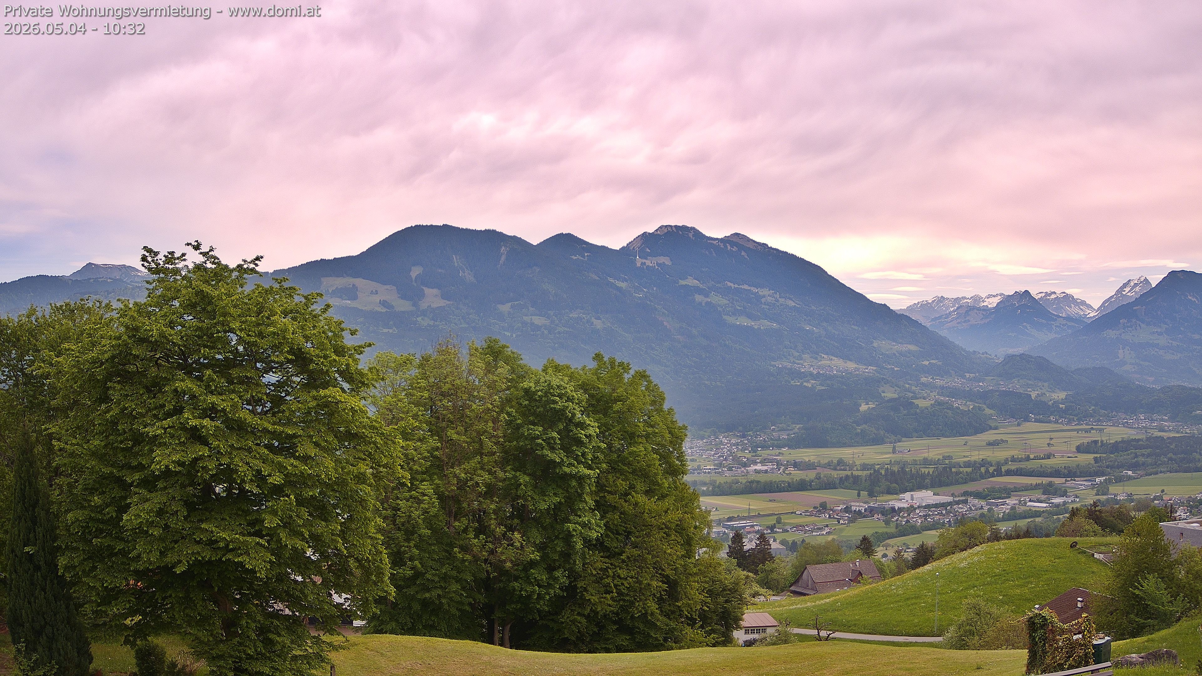 Archived image Webcam View of Frastanz in Vorarlberg (Austria)