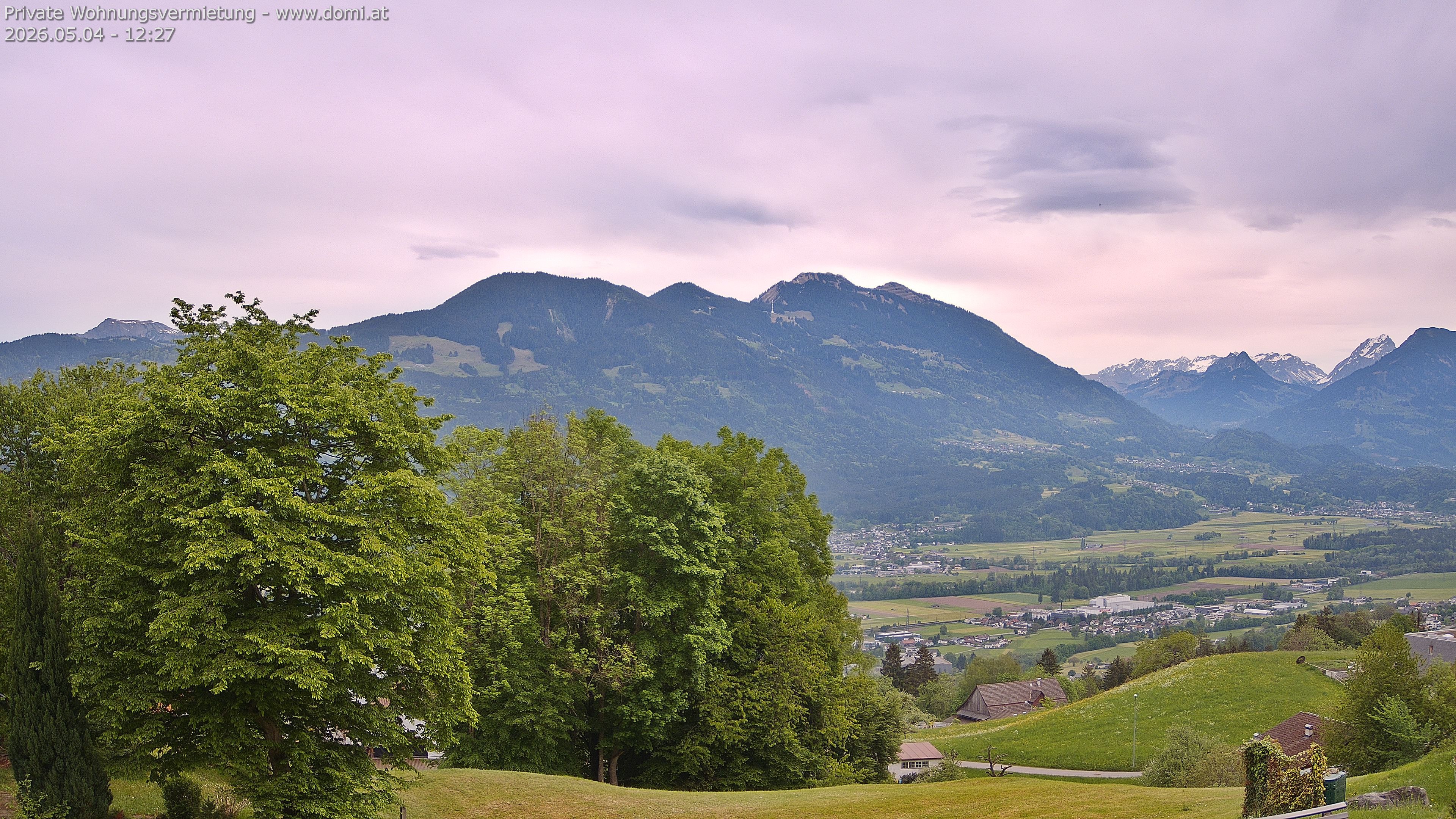 Archived image Webcam View of Frastanz in Vorarlberg (Austria)