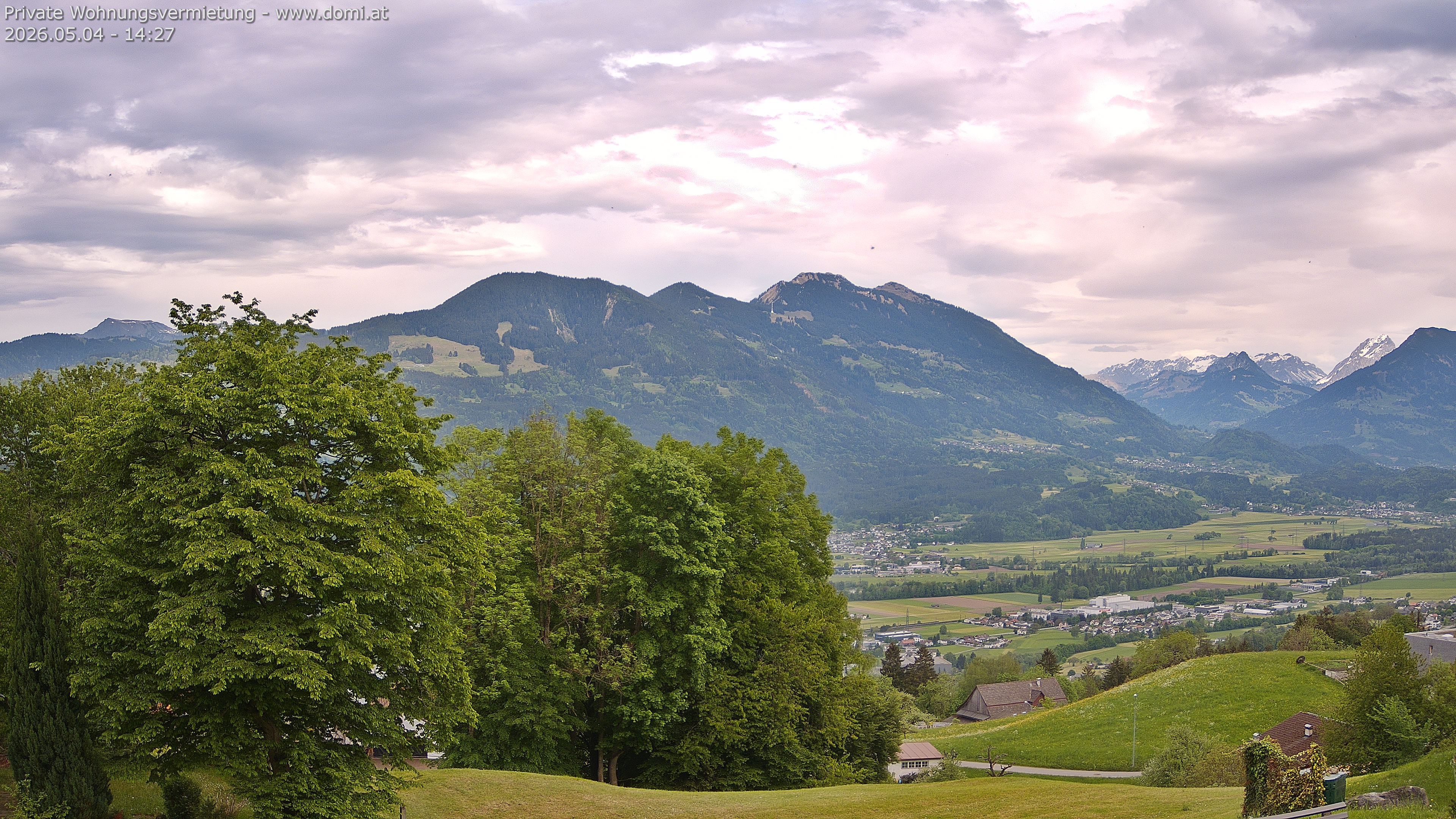 Archived image Webcam View of Frastanz in Vorarlberg (Austria)