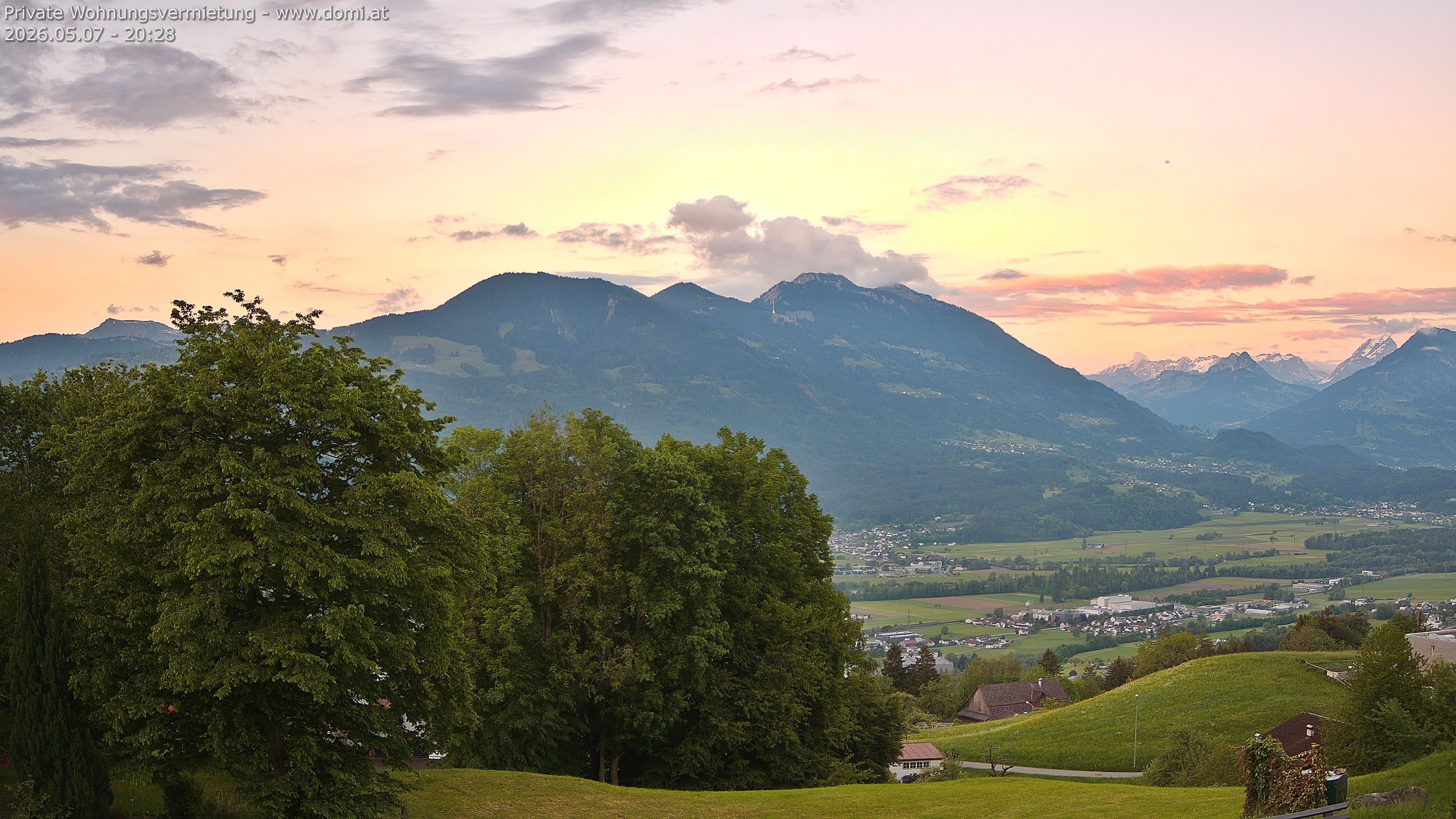 Archived image Webcam View of Frastanz in Vorarlberg (Austria)