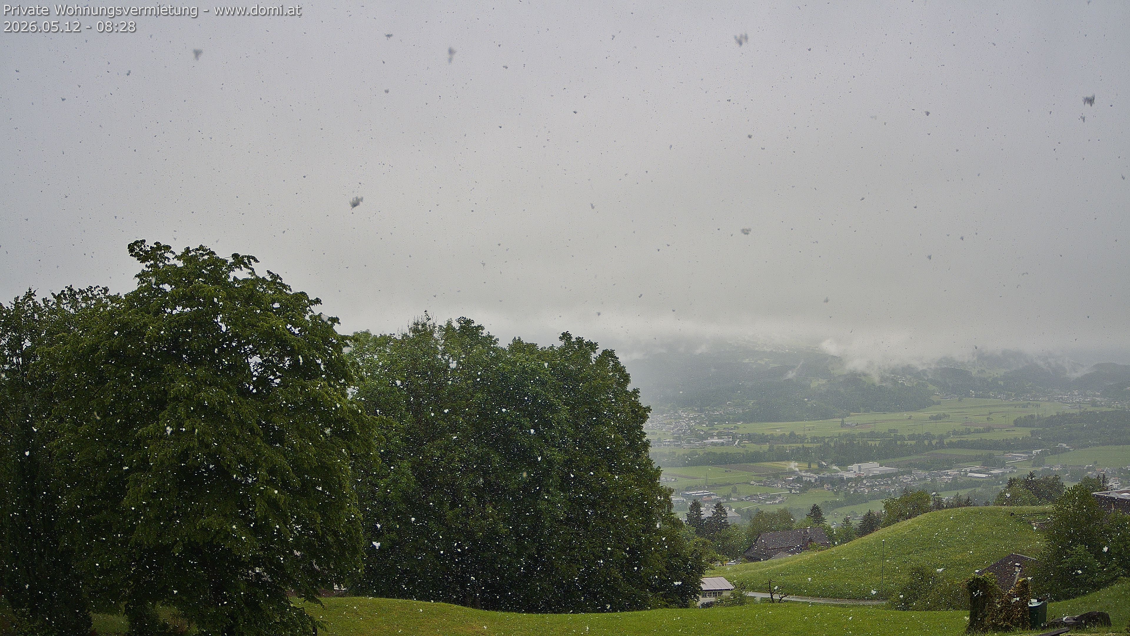 Archiv Foto Webcam Ausblick von Amerlügen bei Frastanz