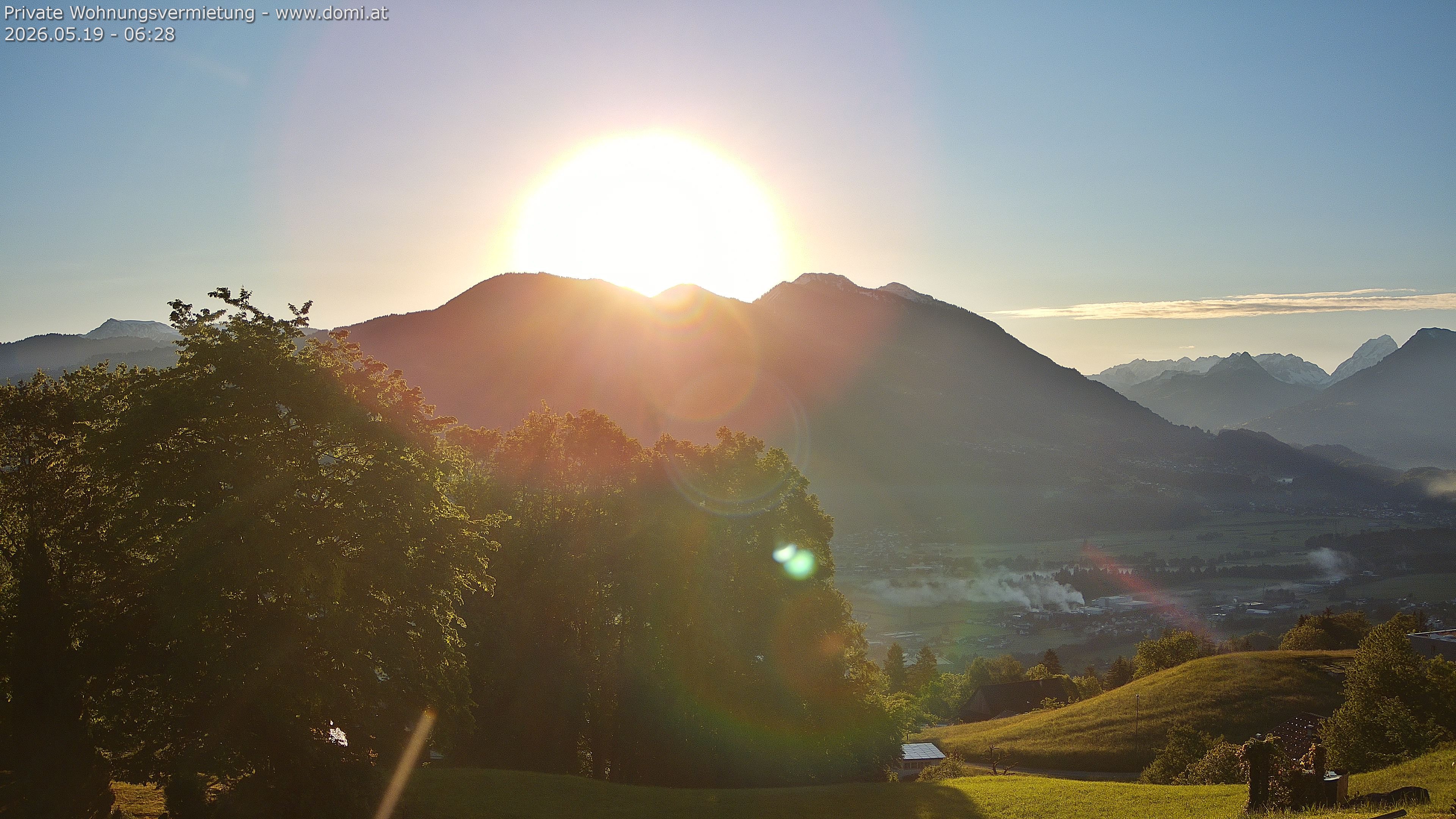 Archiv Foto Webcam Ausblick von Amerlügen bei Frastanz