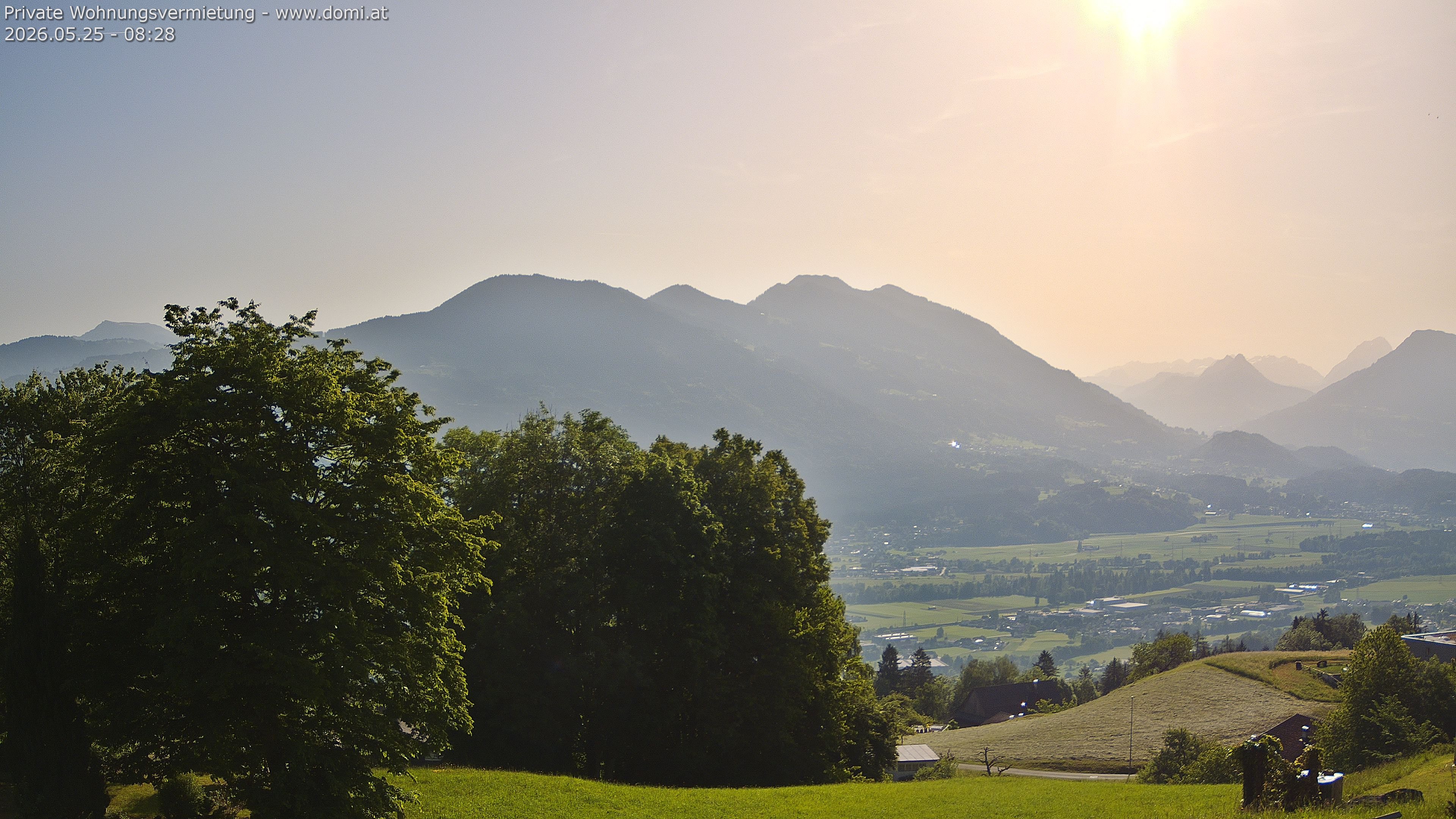 Archived image Webcam View of Frastanz in Vorarlberg (Austria)