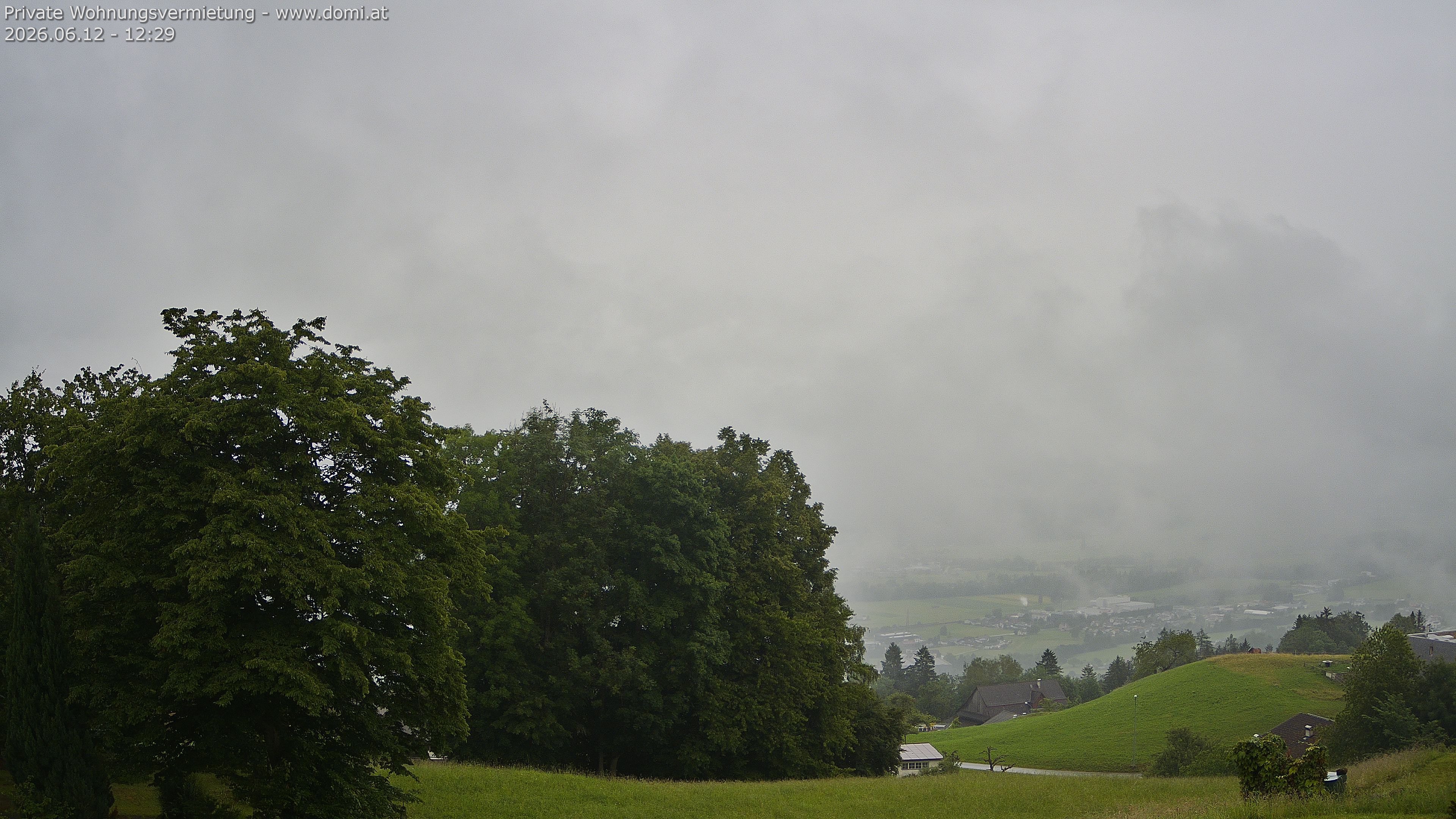 Archiv Foto Webcam Ausblick von Amerlügen bei Frastanz