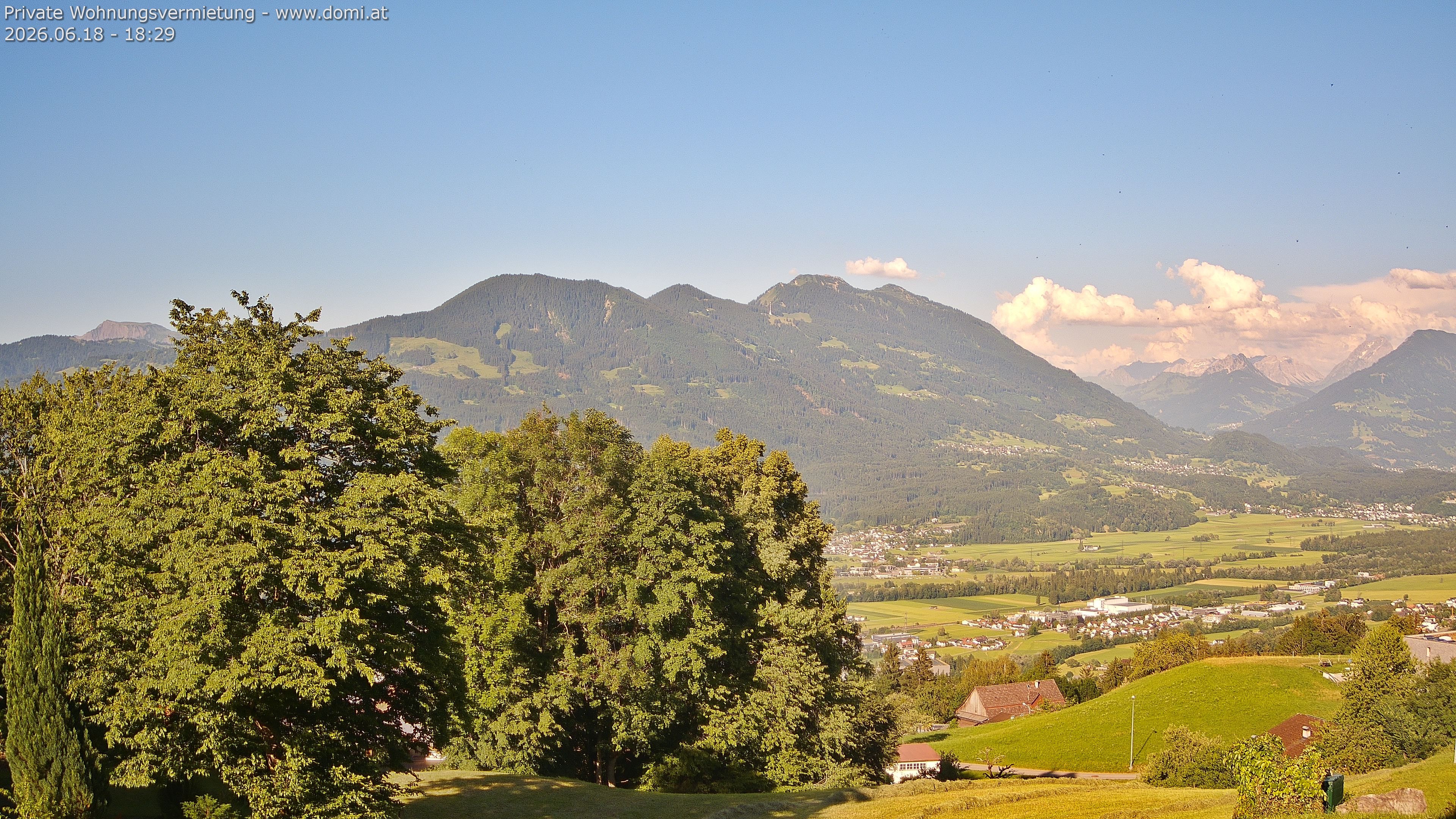Archived image Webcam View of Frastanz in Vorarlberg (Austria)