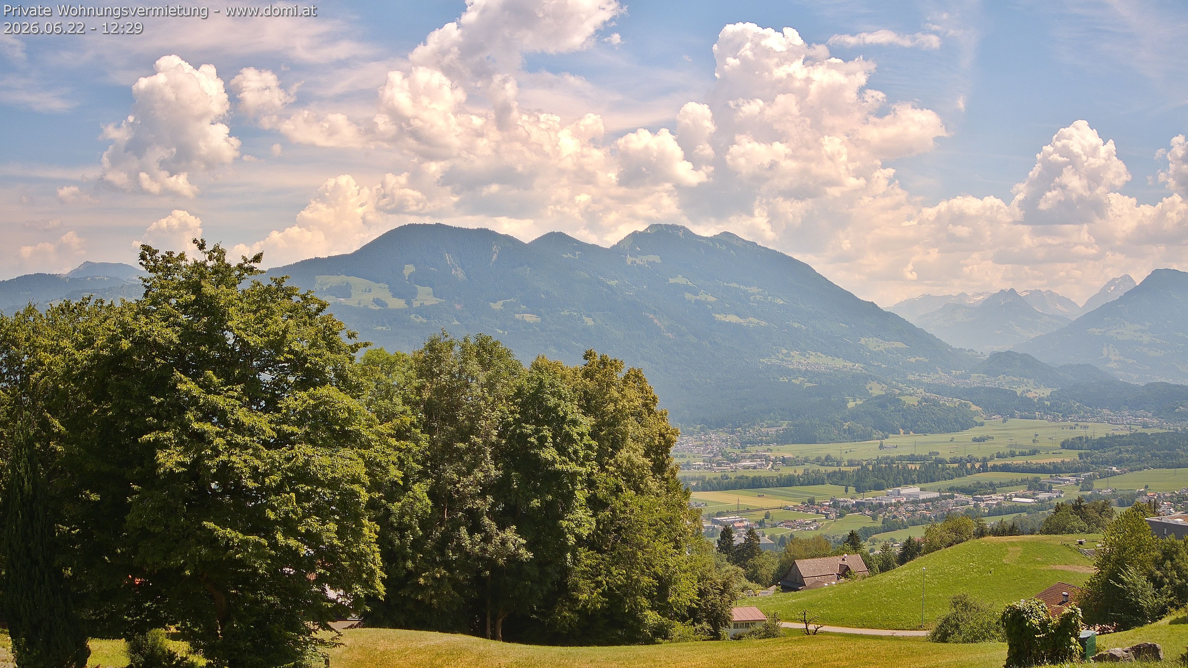 Archived image Webcam View of Frastanz in Vorarlberg (Austria)