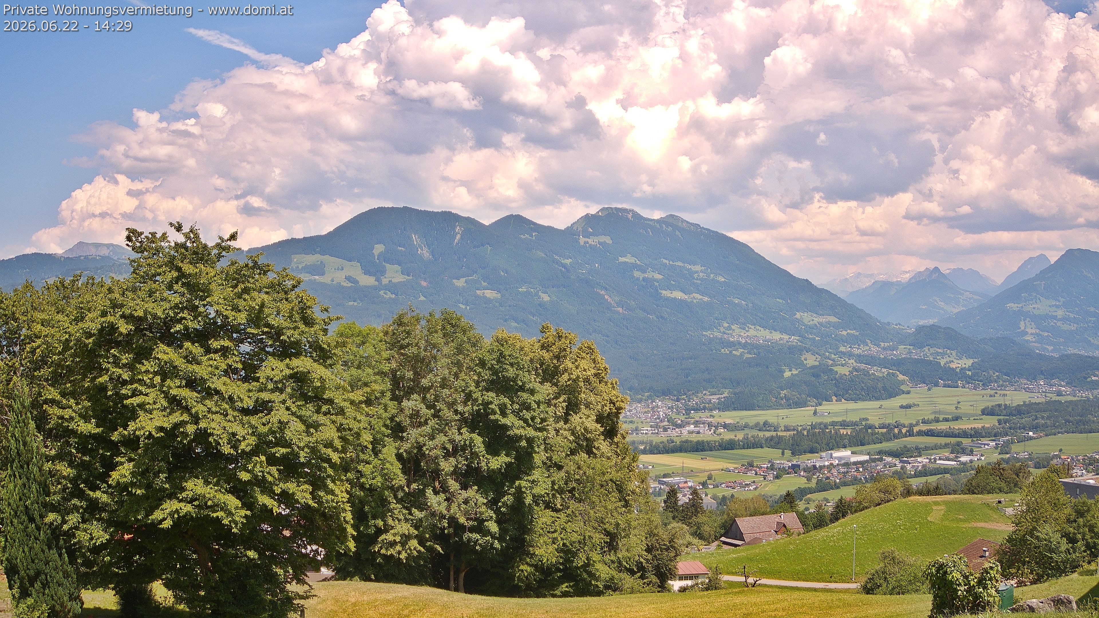 Archived image Webcam View of Frastanz in Vorarlberg (Austria)