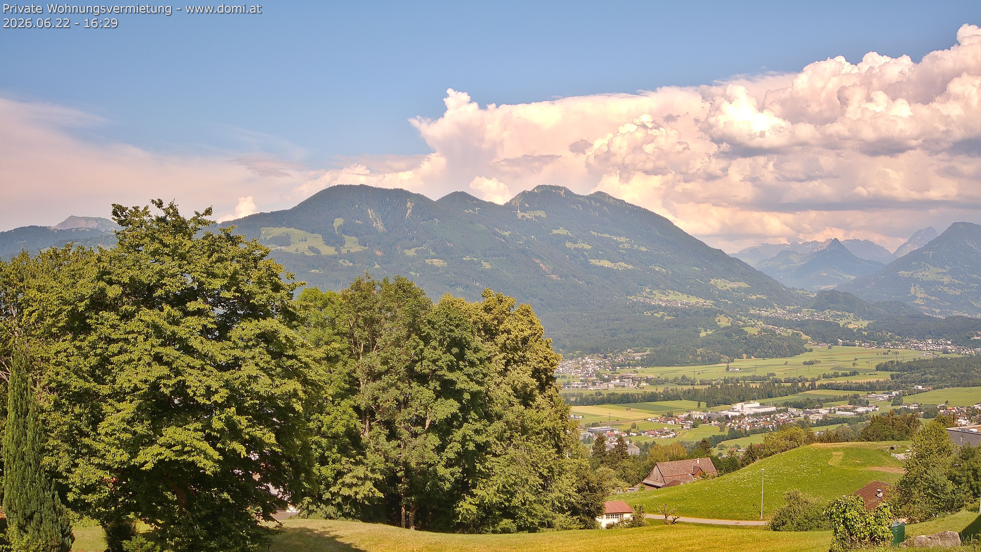 Archived image Webcam View of Frastanz in Vorarlberg (Austria)
