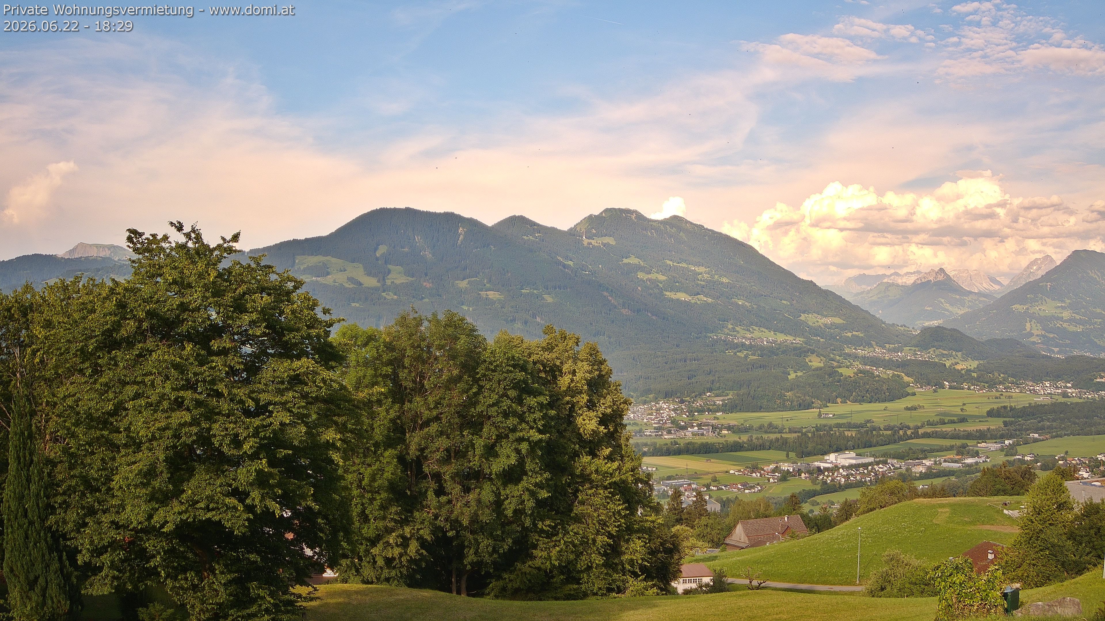 Archived image Webcam View of Frastanz in Vorarlberg (Austria)