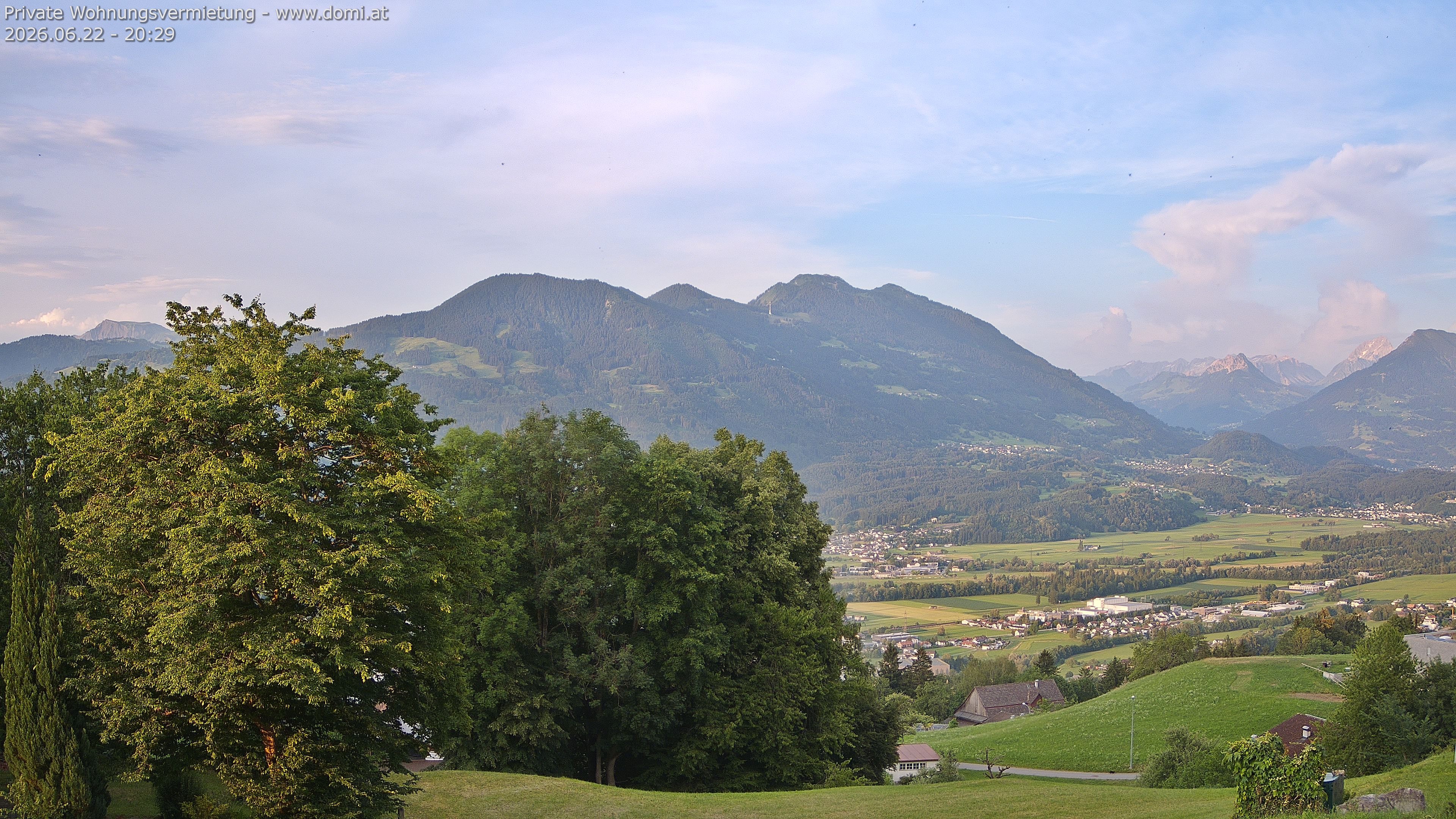 Archived image Webcam View of Frastanz in Vorarlberg (Austria)