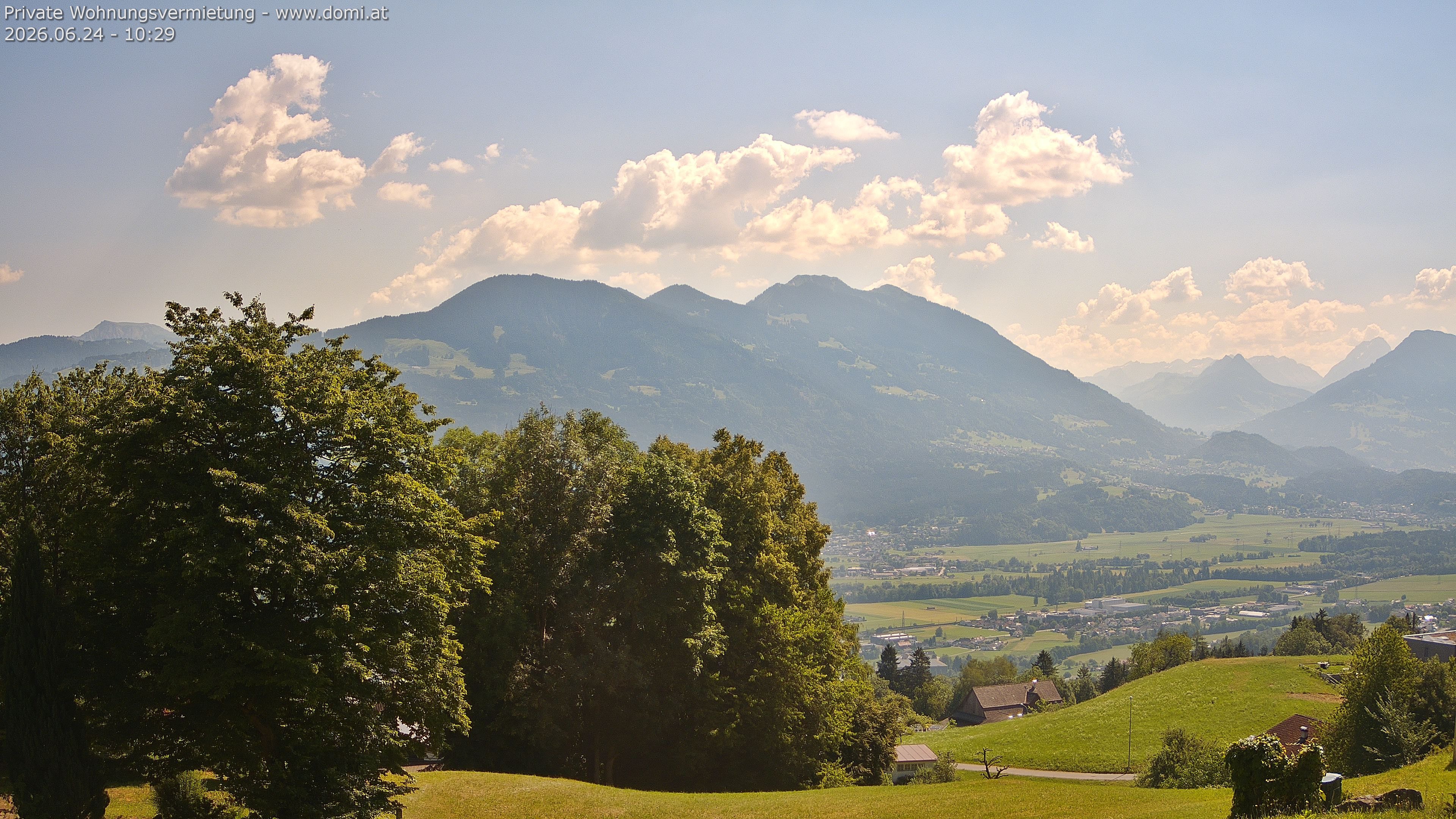 Archived image Webcam View of Frastanz in Vorarlberg (Austria)