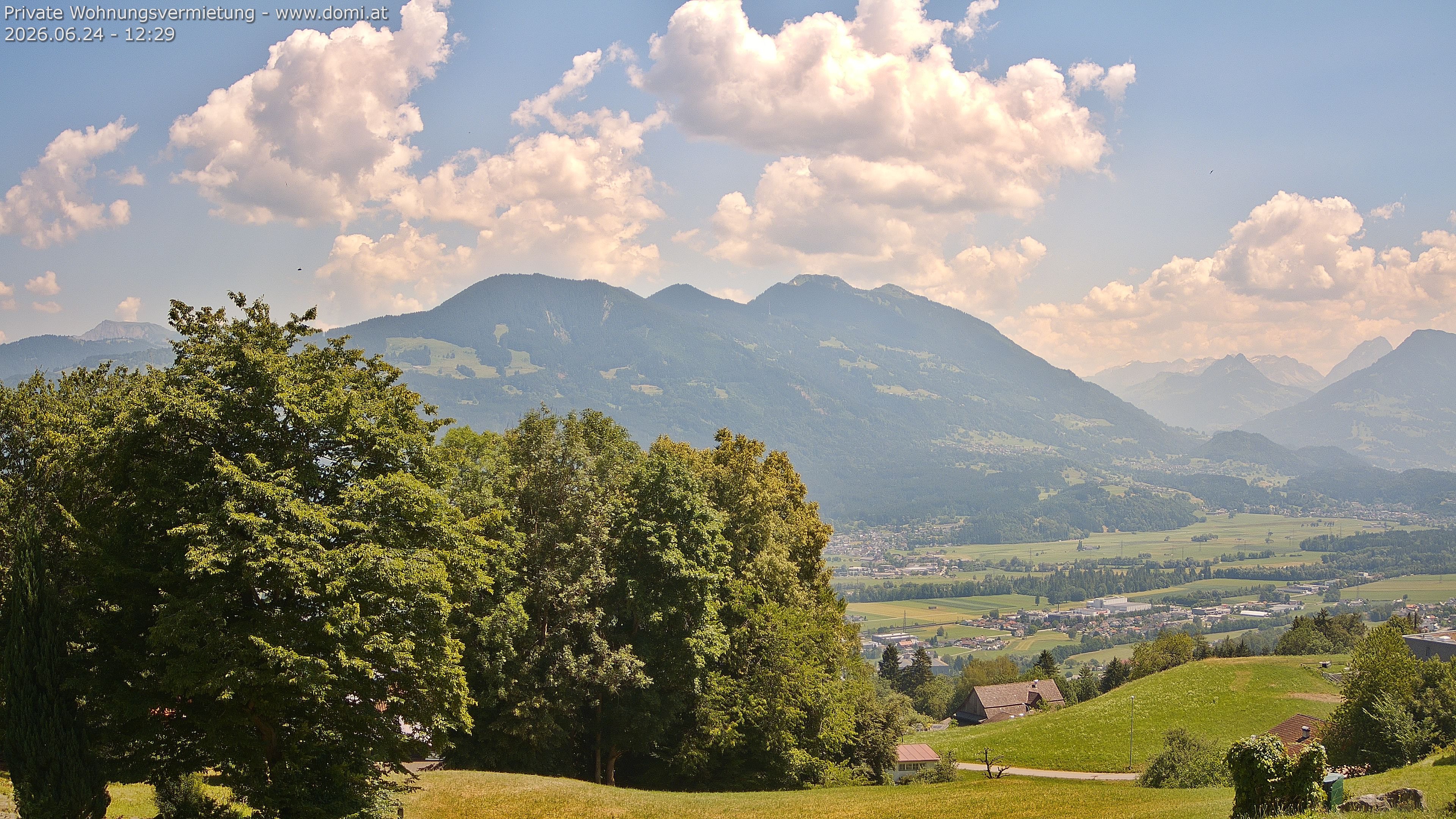 Archived image Webcam View of Frastanz in Vorarlberg (Austria)