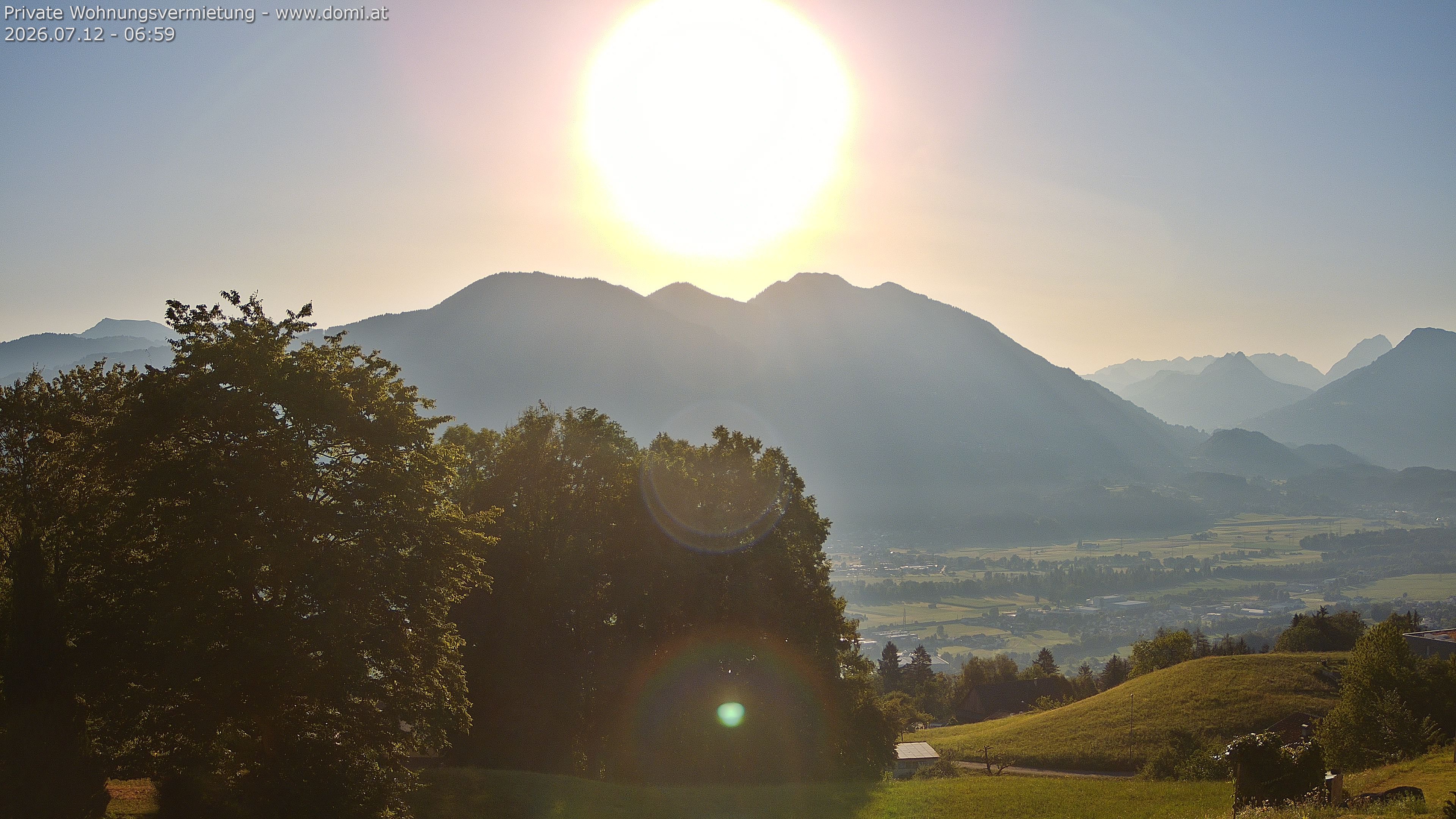 Archived image Webcam View of Frastanz in Vorarlberg (Austria)