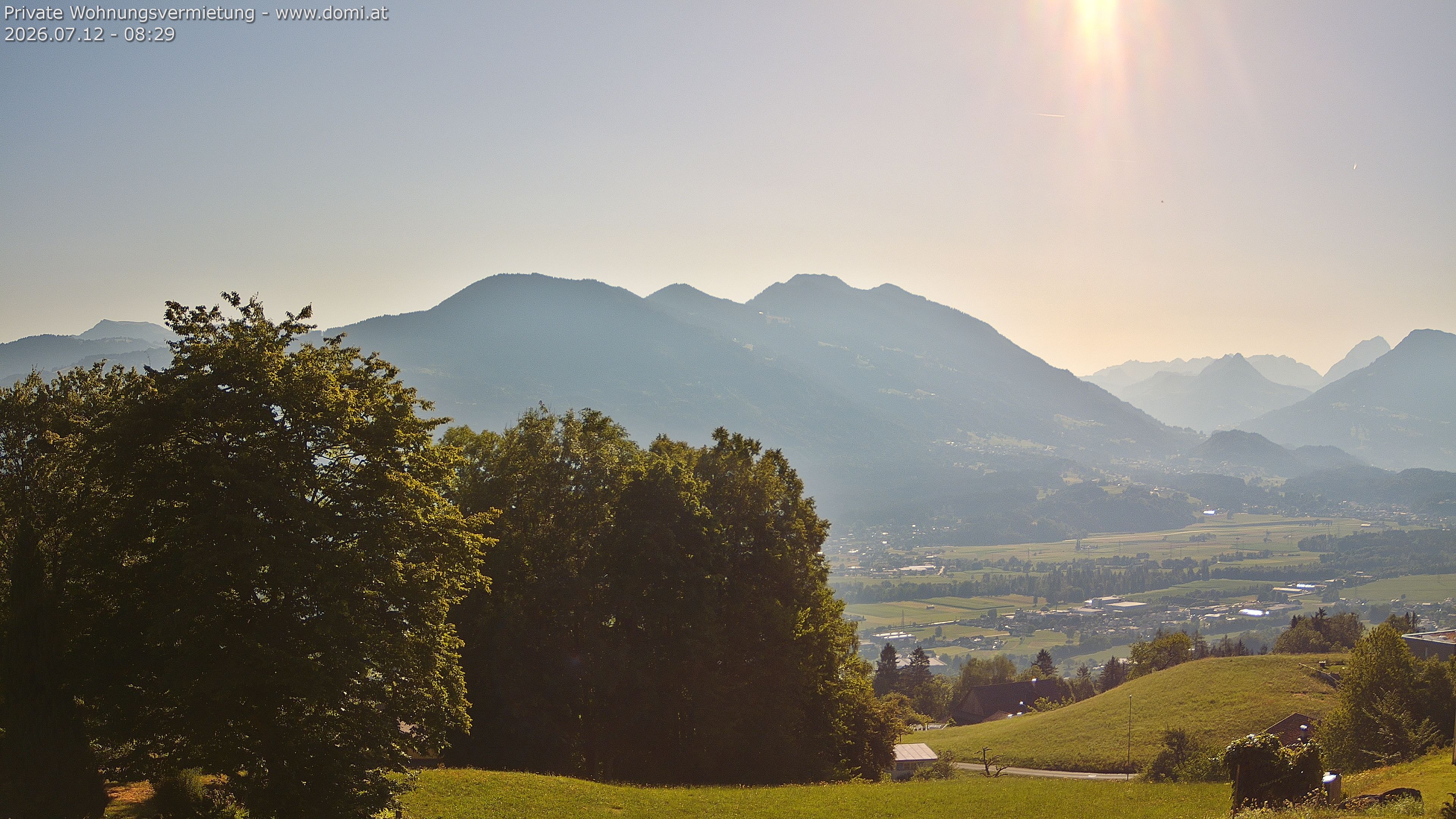 Archived image Webcam View of Frastanz in Vorarlberg (Austria)