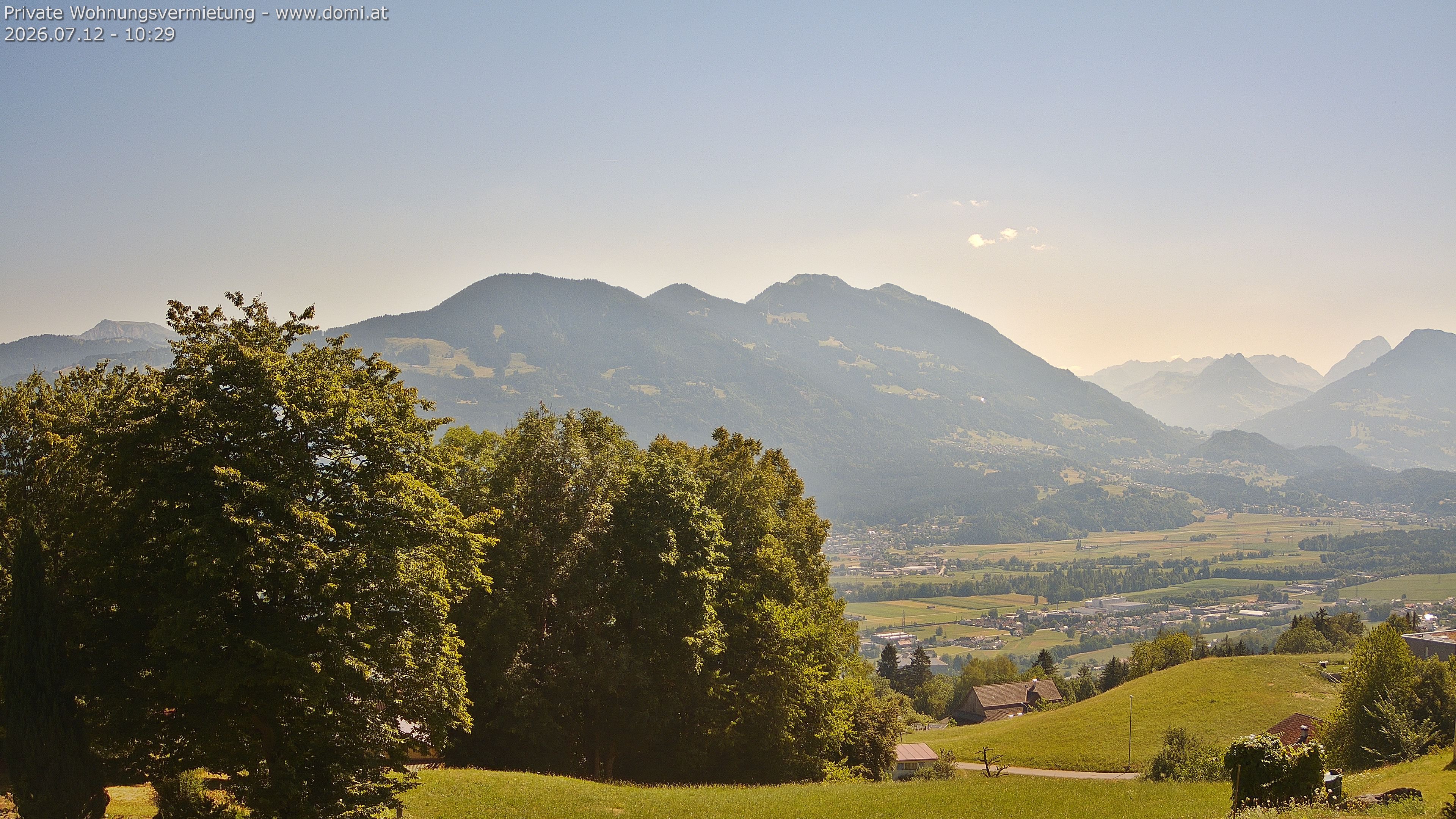 Archived image Webcam View of Frastanz in Vorarlberg (Austria)