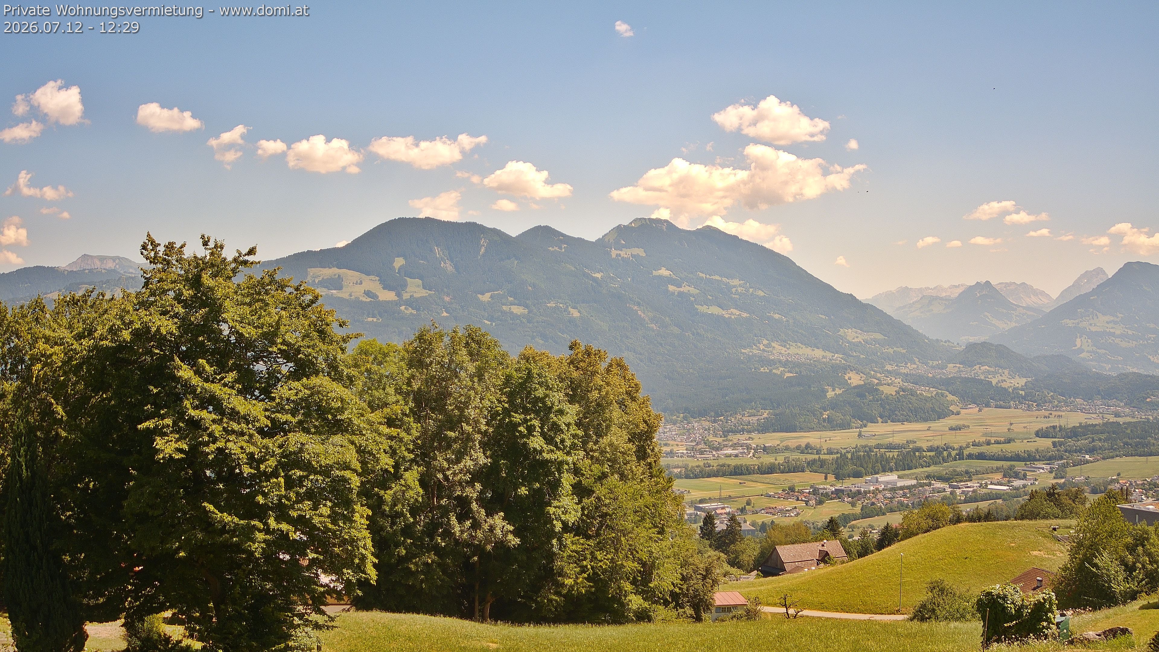 Archived image Webcam View of Frastanz in Vorarlberg (Austria)