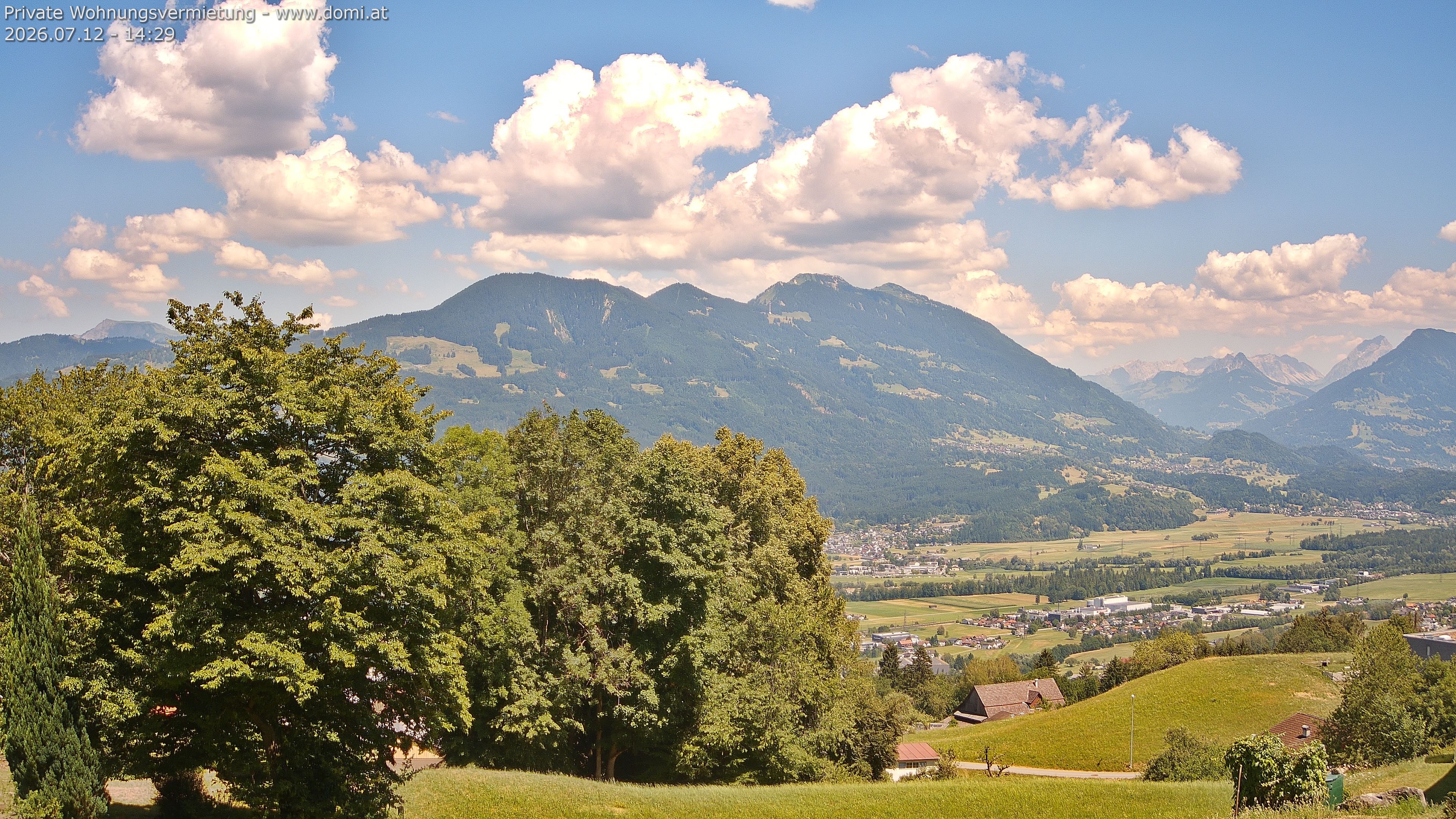 Archived image Webcam View of Frastanz in Vorarlberg (Austria)