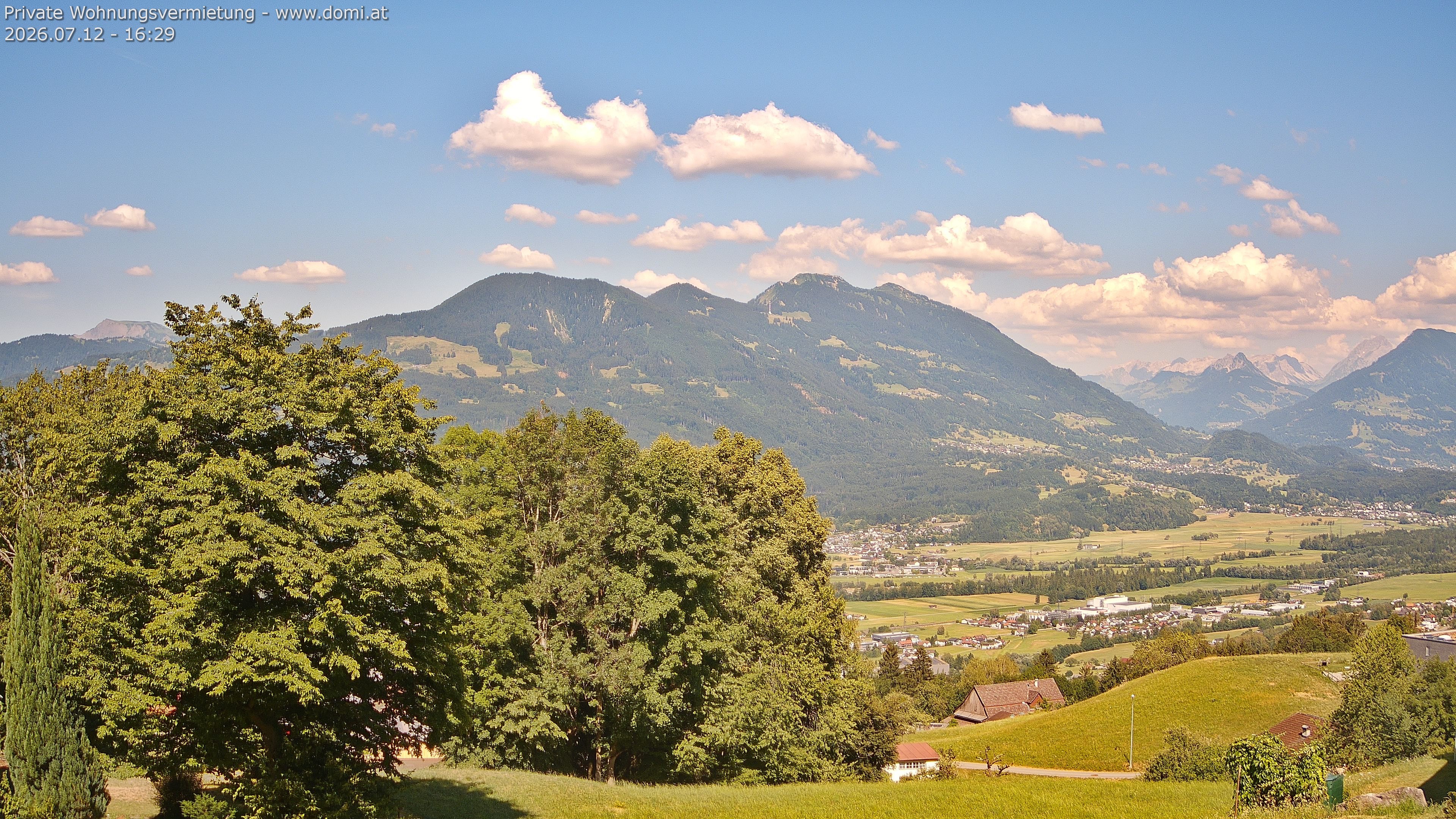 Archived image Webcam View of Frastanz in Vorarlberg (Austria)