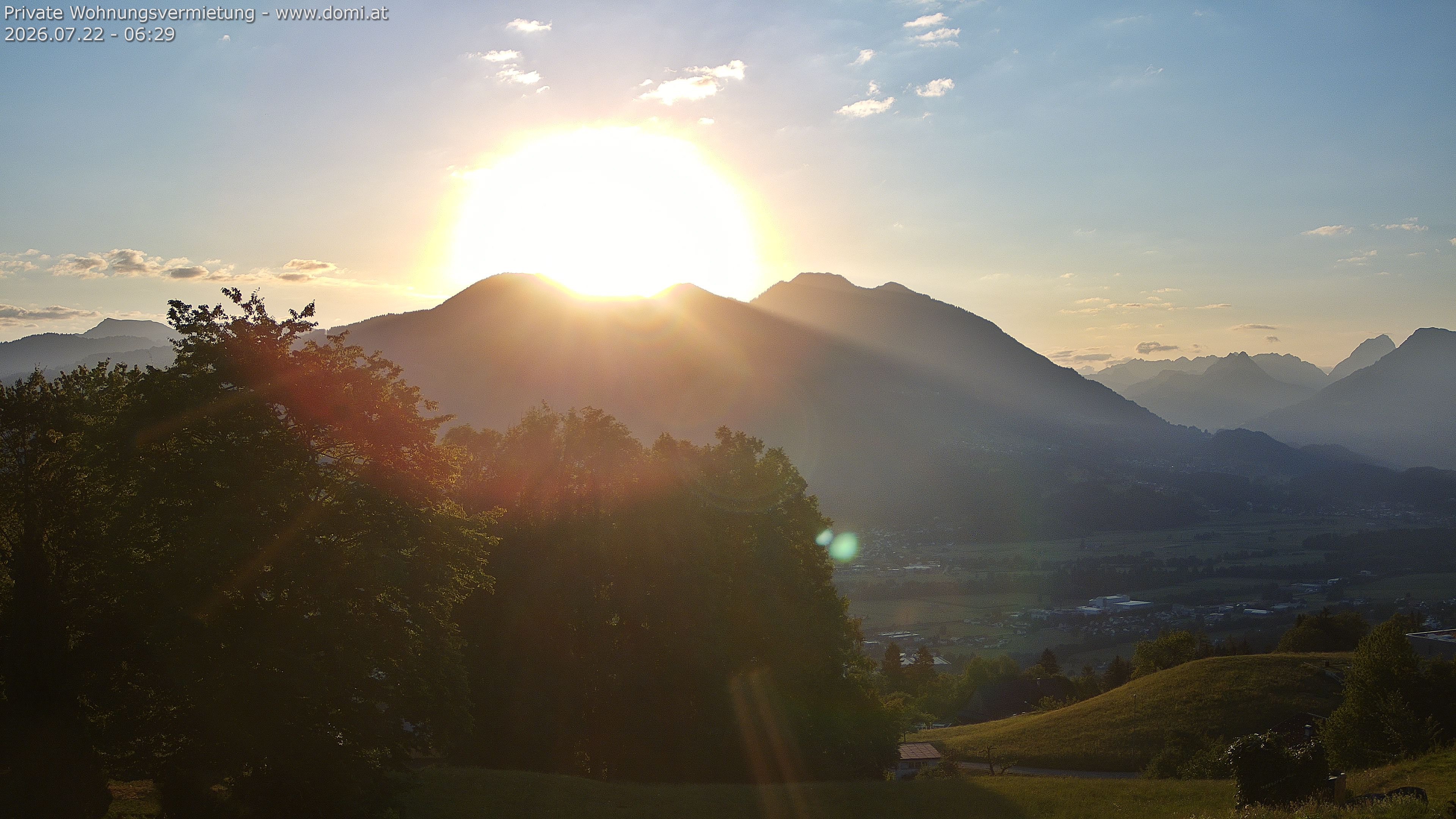 Archived image Webcam View of Frastanz in Vorarlberg (Austria)