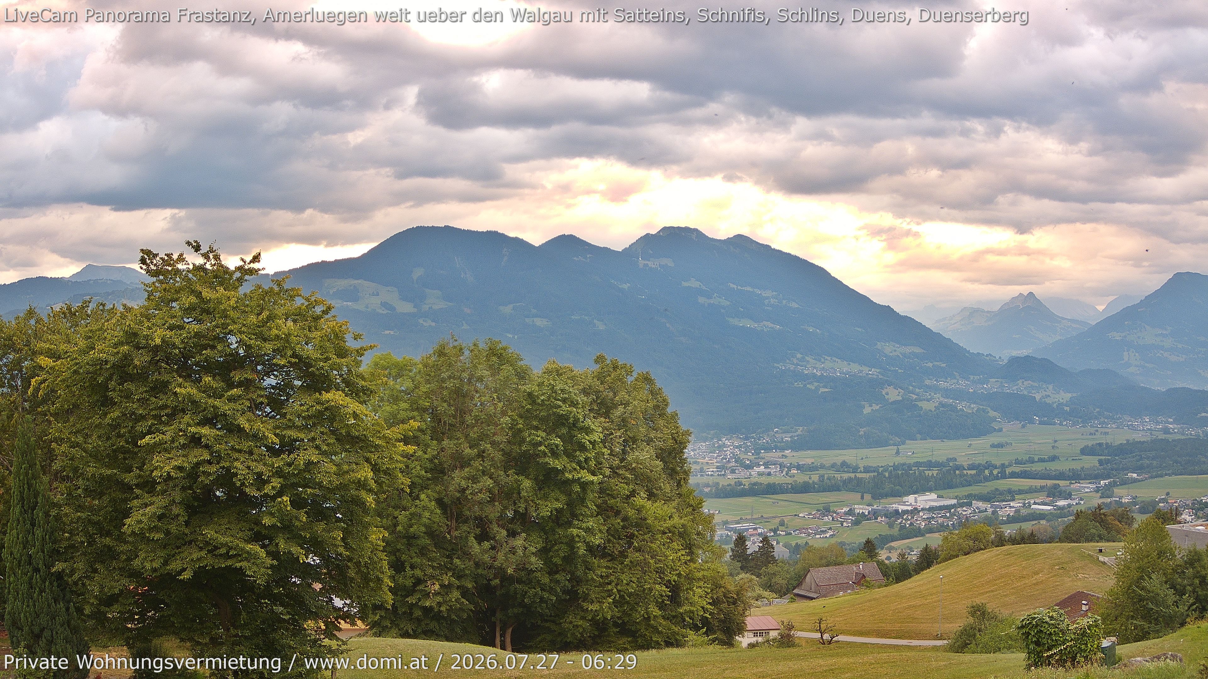 Archived image Webcam View of Frastanz in Vorarlberg (Austria)