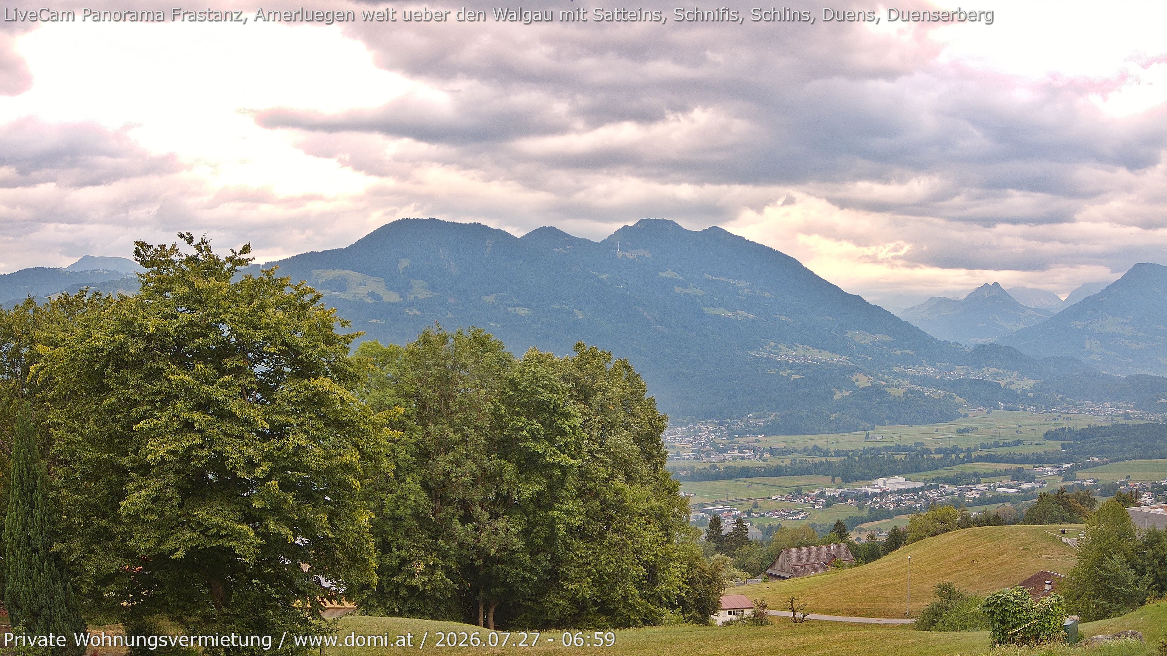 Archived image Webcam View of Frastanz in Vorarlberg (Austria)