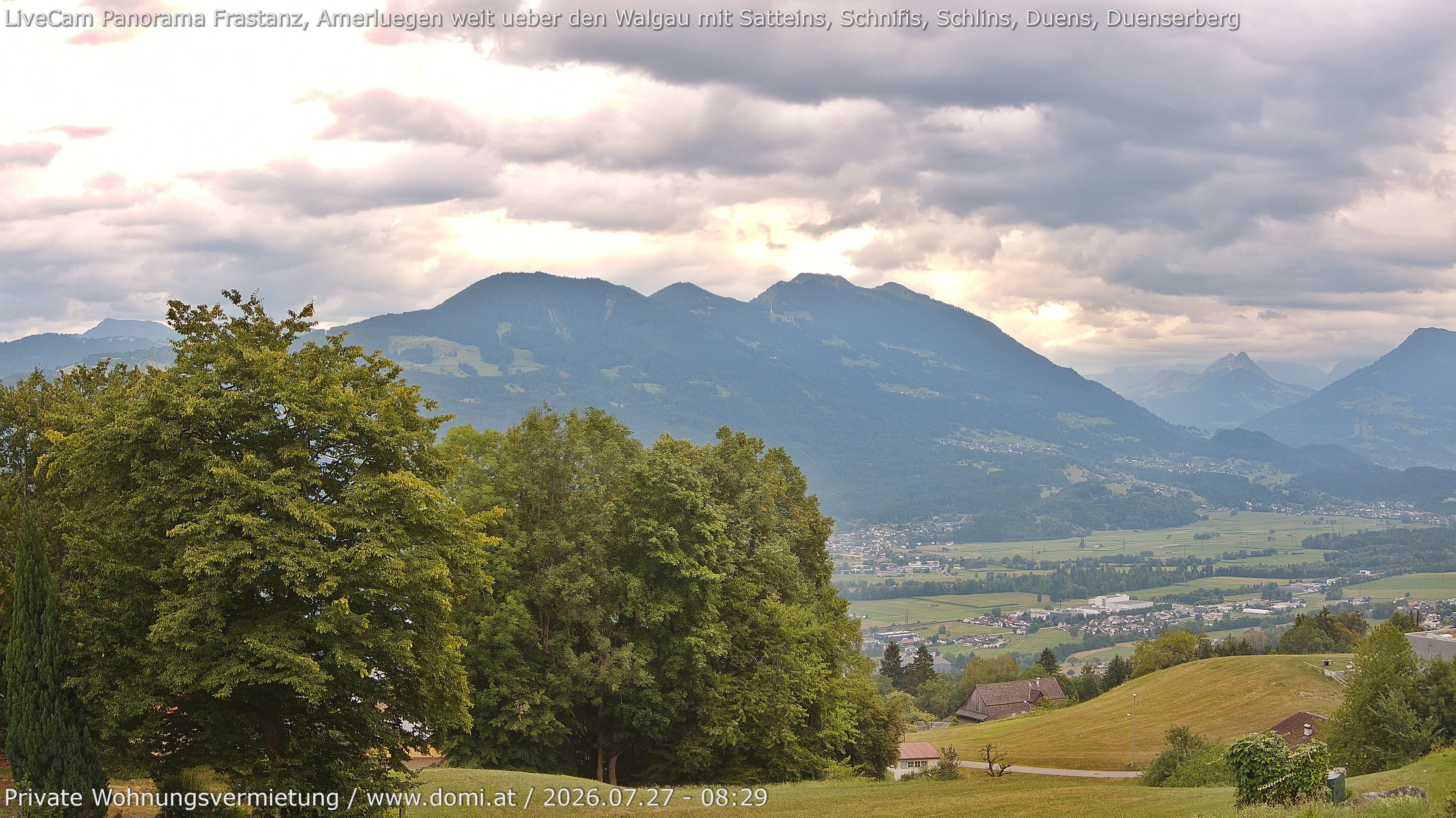 Archived image Webcam View of Frastanz in Vorarlberg (Austria)