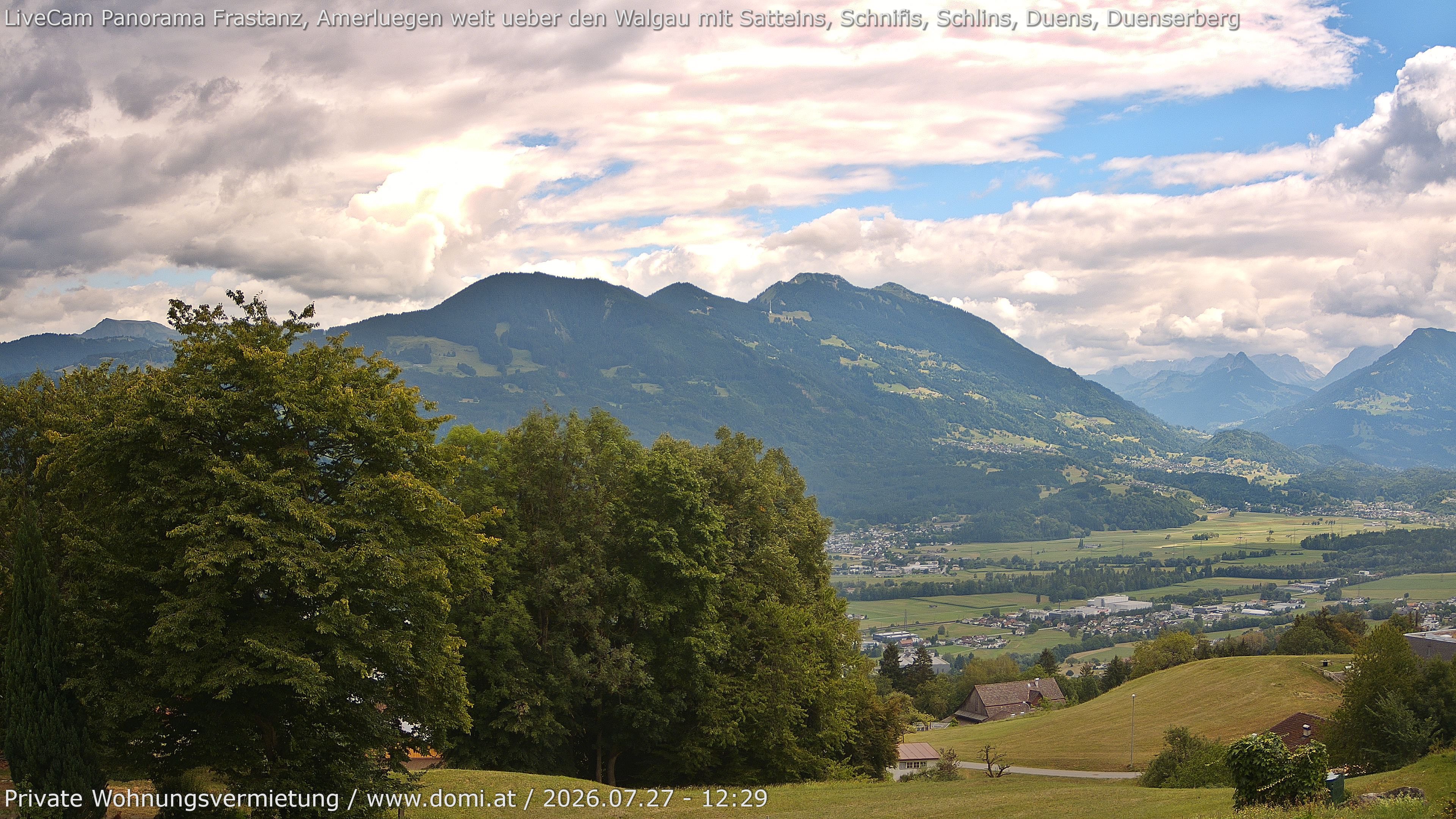 Archived image Webcam View of Frastanz in Vorarlberg (Austria)