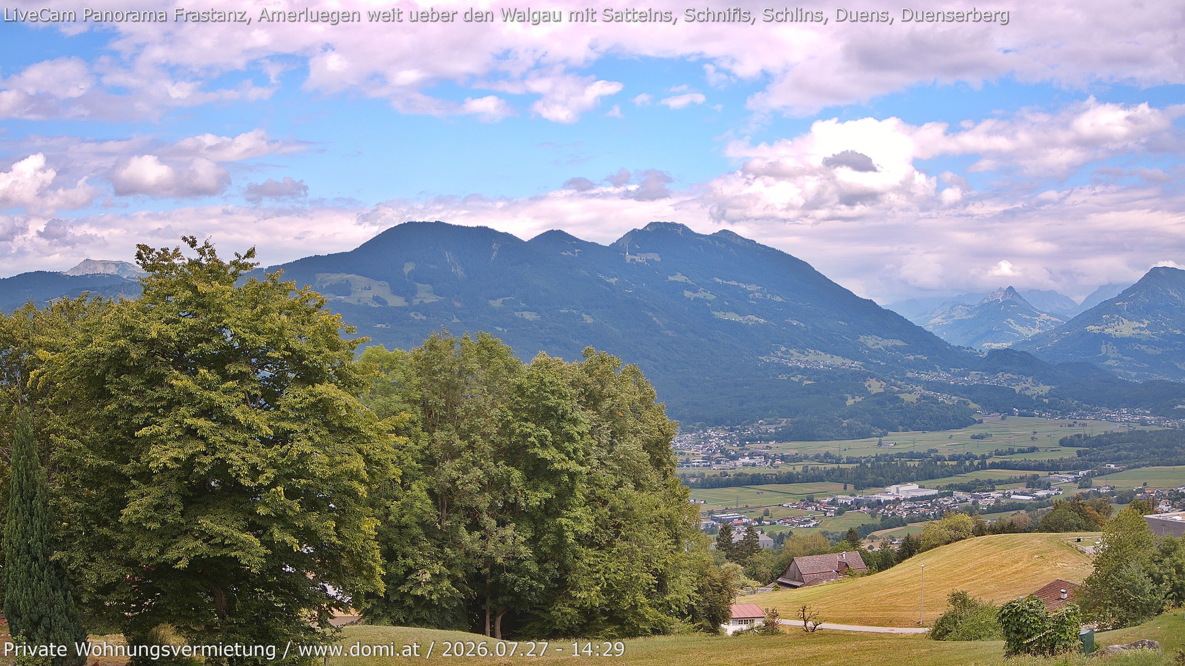 Archived image Webcam View of Frastanz in Vorarlberg (Austria)