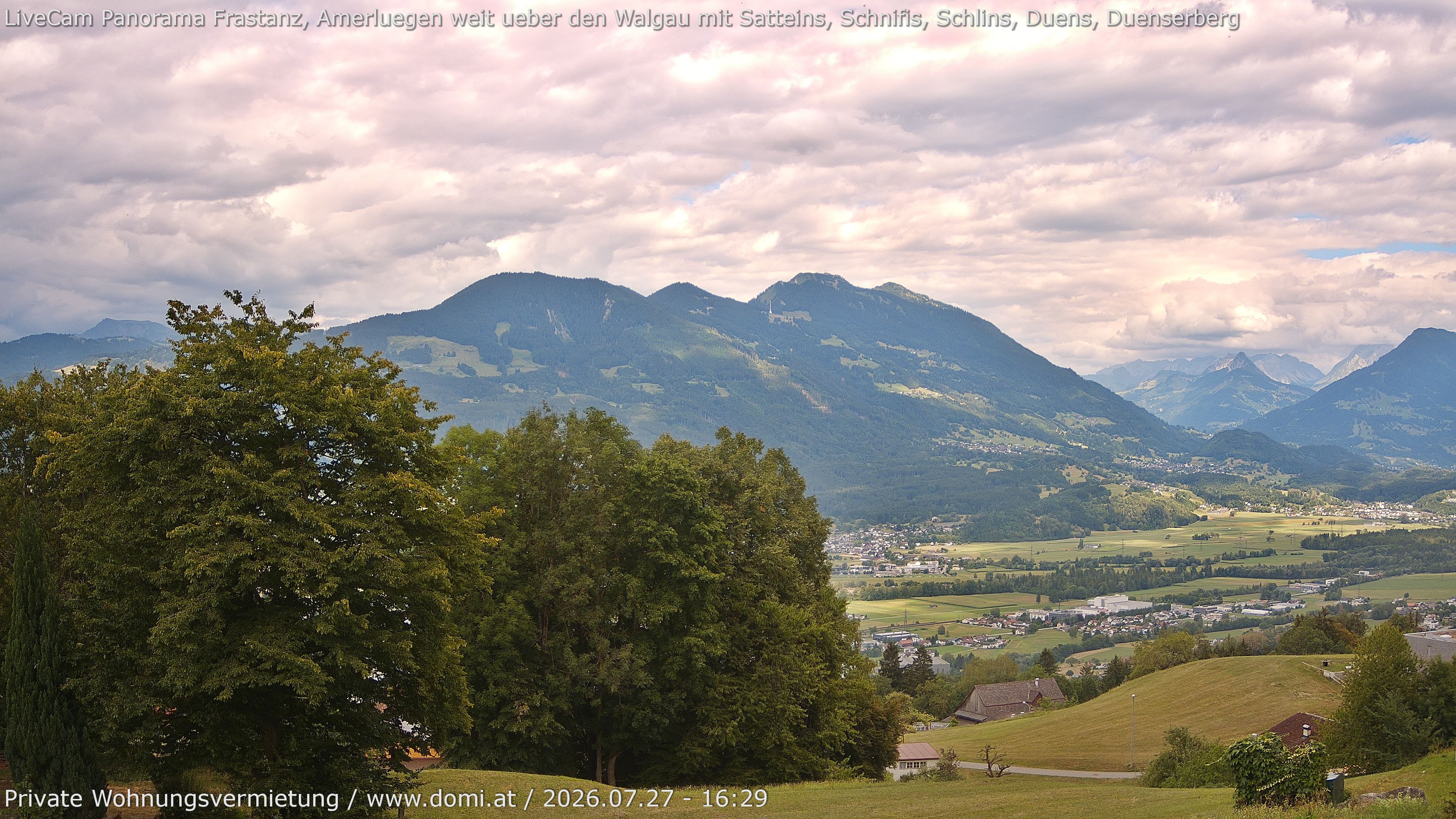 Archived image Webcam View of Frastanz in Vorarlberg (Austria)