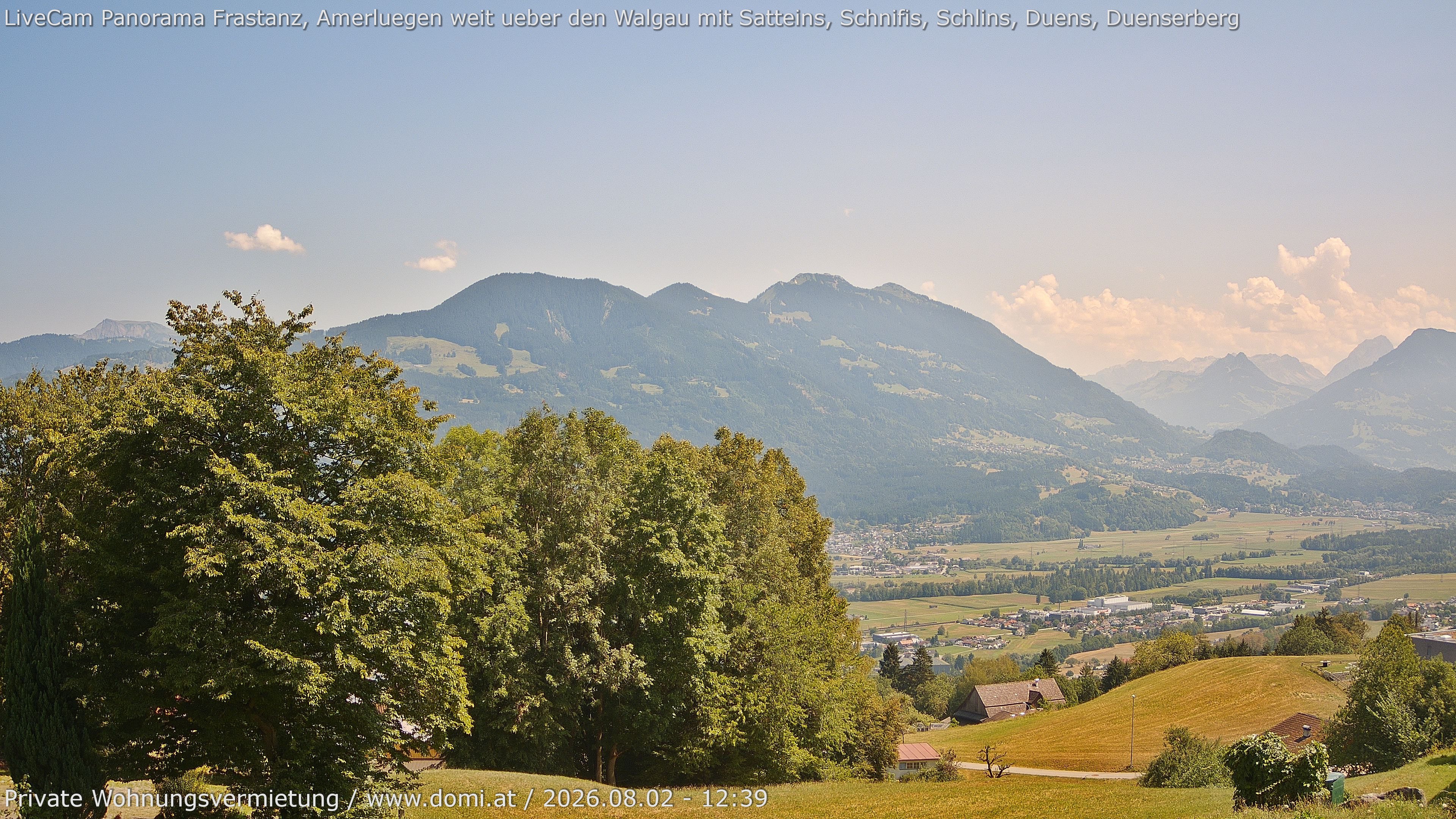 Archived image Webcam View of Frastanz in Vorarlberg (Austria)