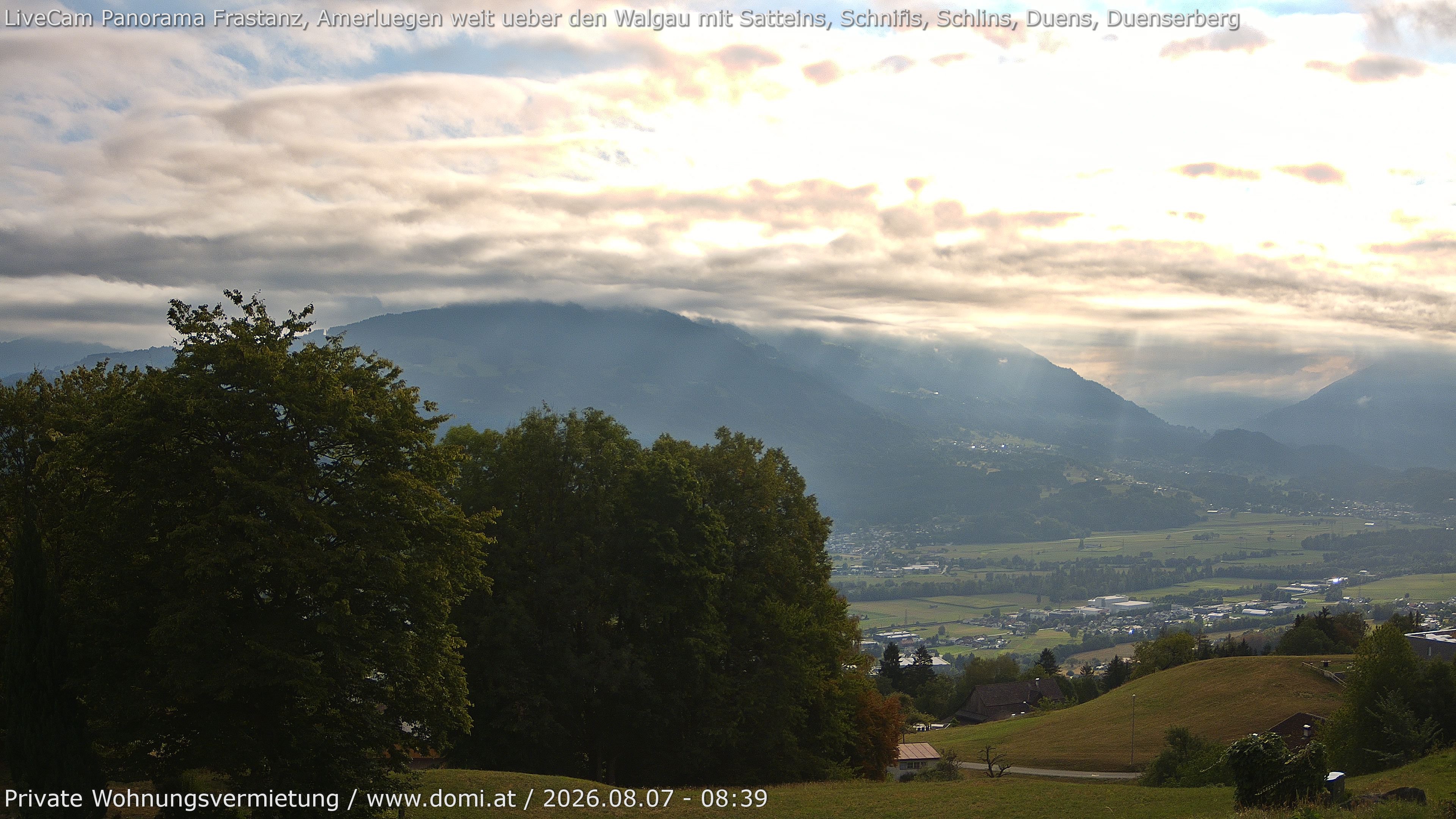 Archived image Webcam View of Frastanz in Vorarlberg (Austria)