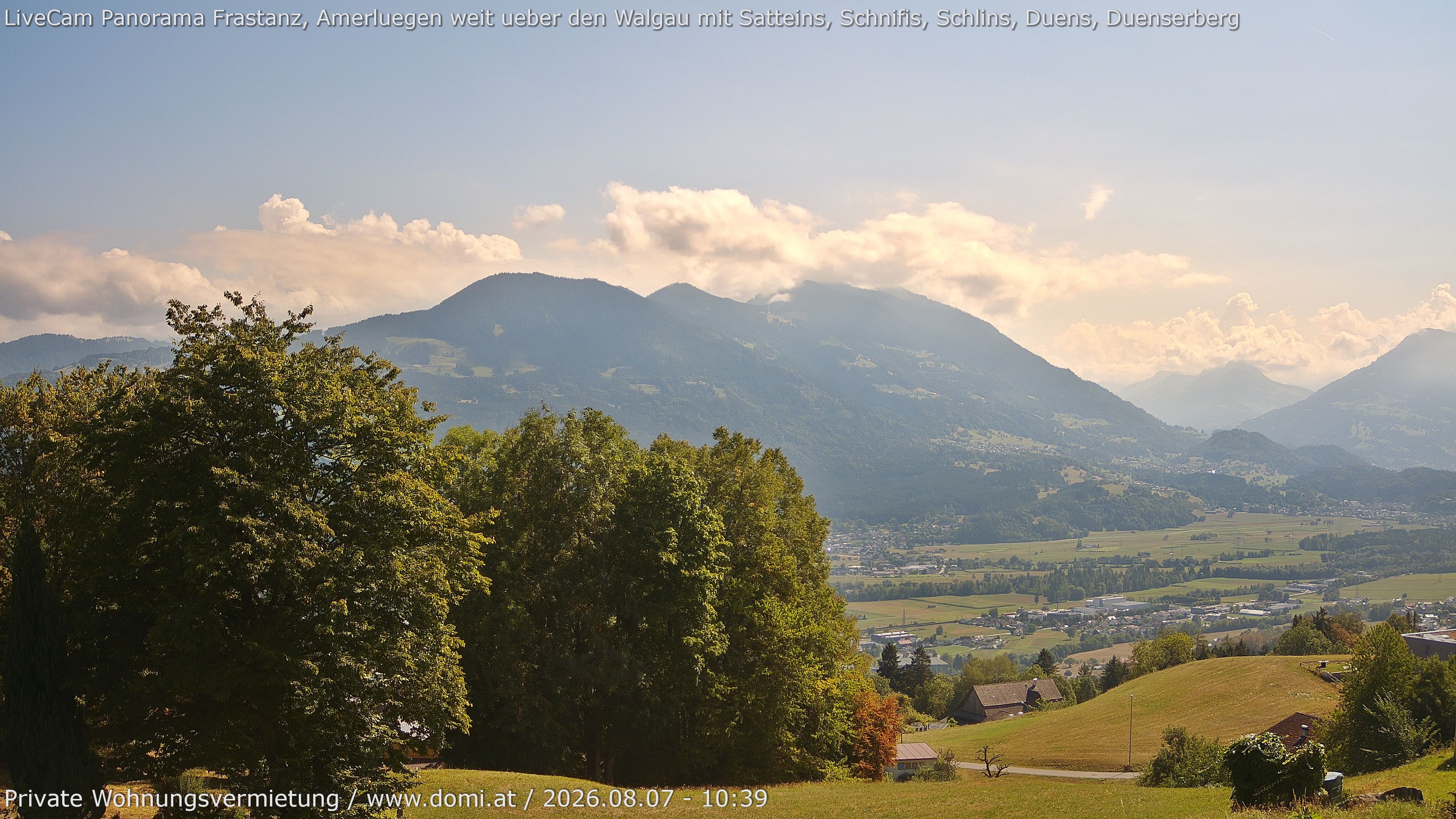 Archived image Webcam View of Frastanz in Vorarlberg (Austria)