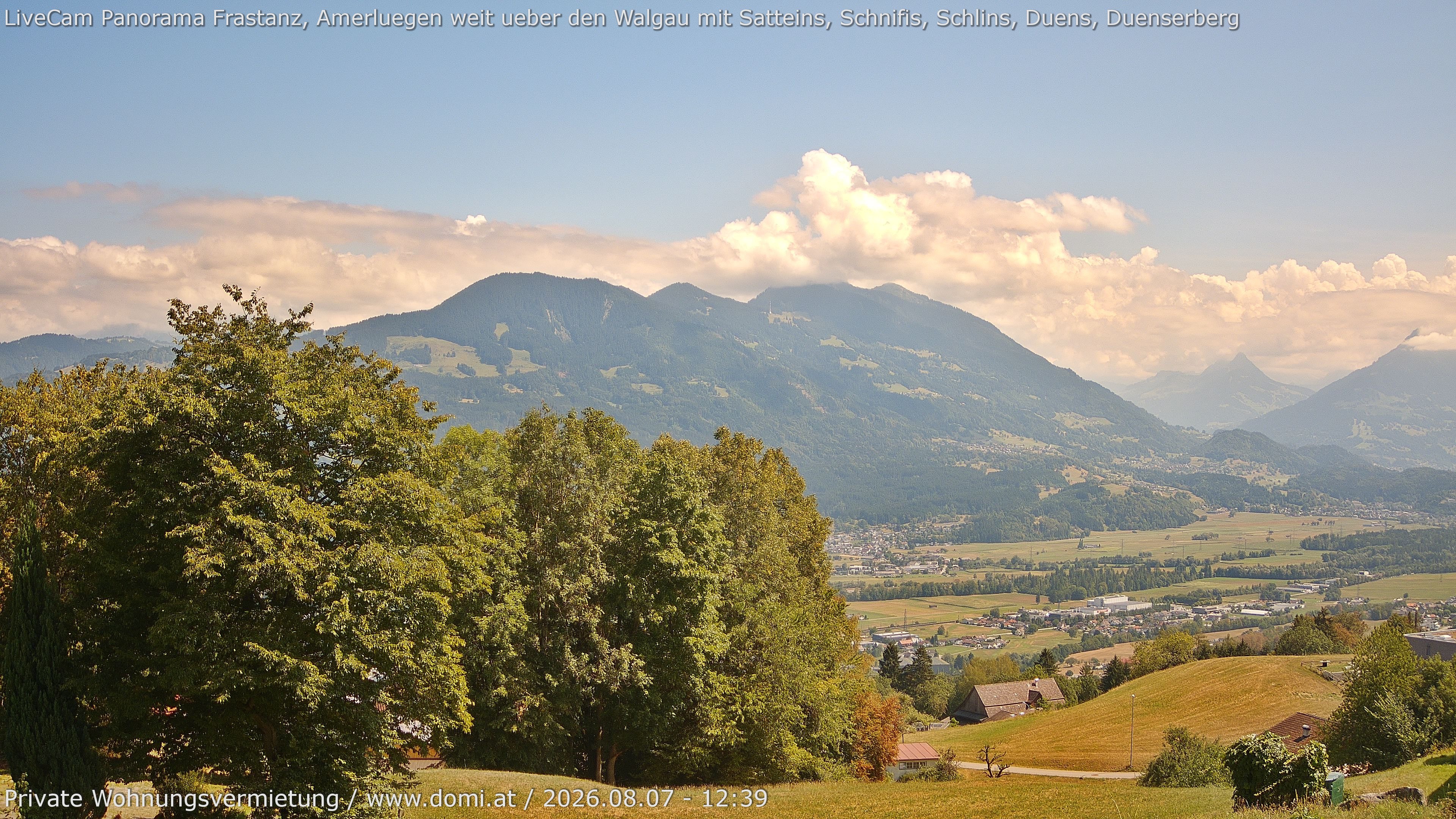 Archived image Webcam View of Frastanz in Vorarlberg (Austria)