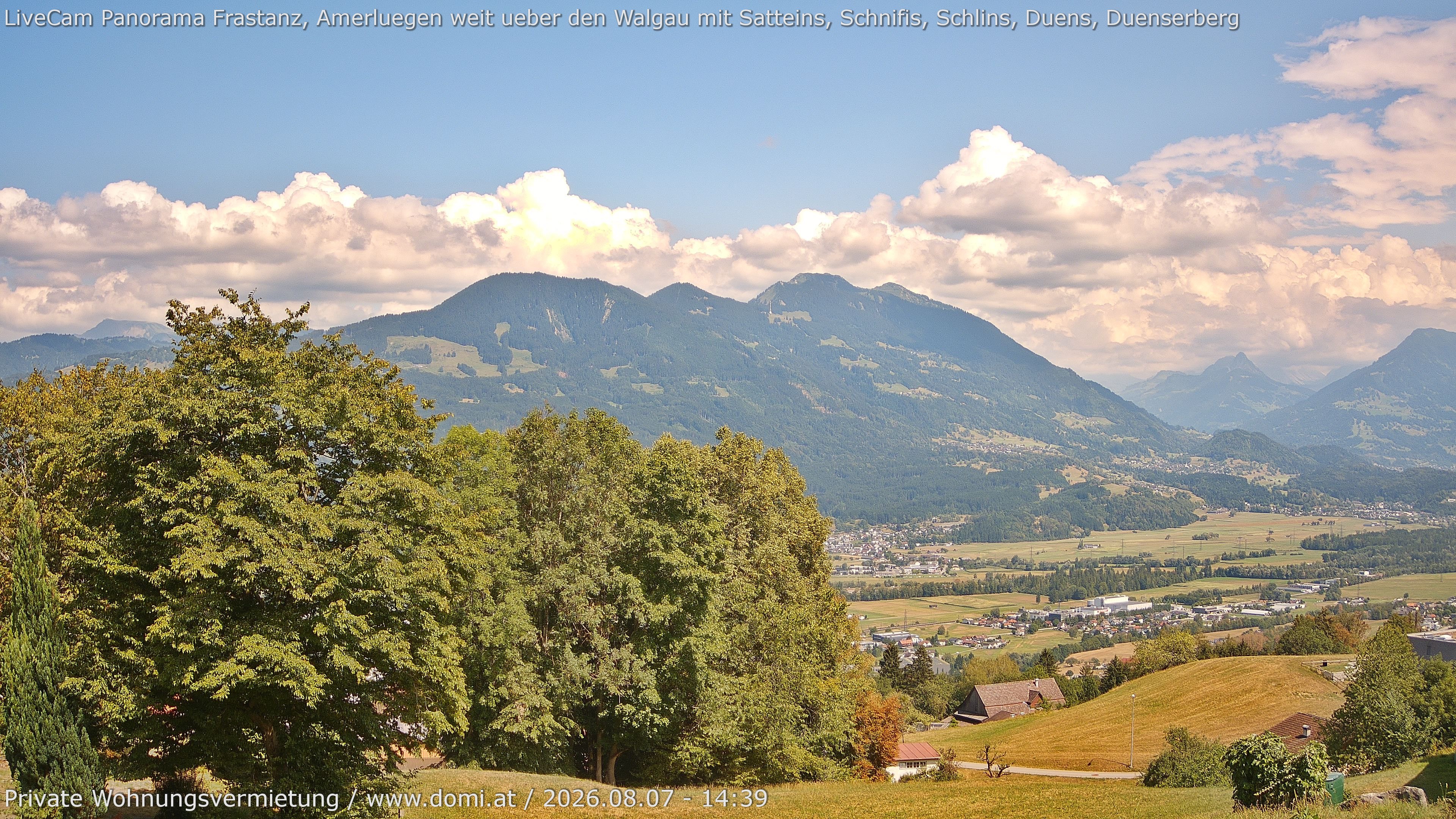 Archived image Webcam View of Frastanz in Vorarlberg (Austria)