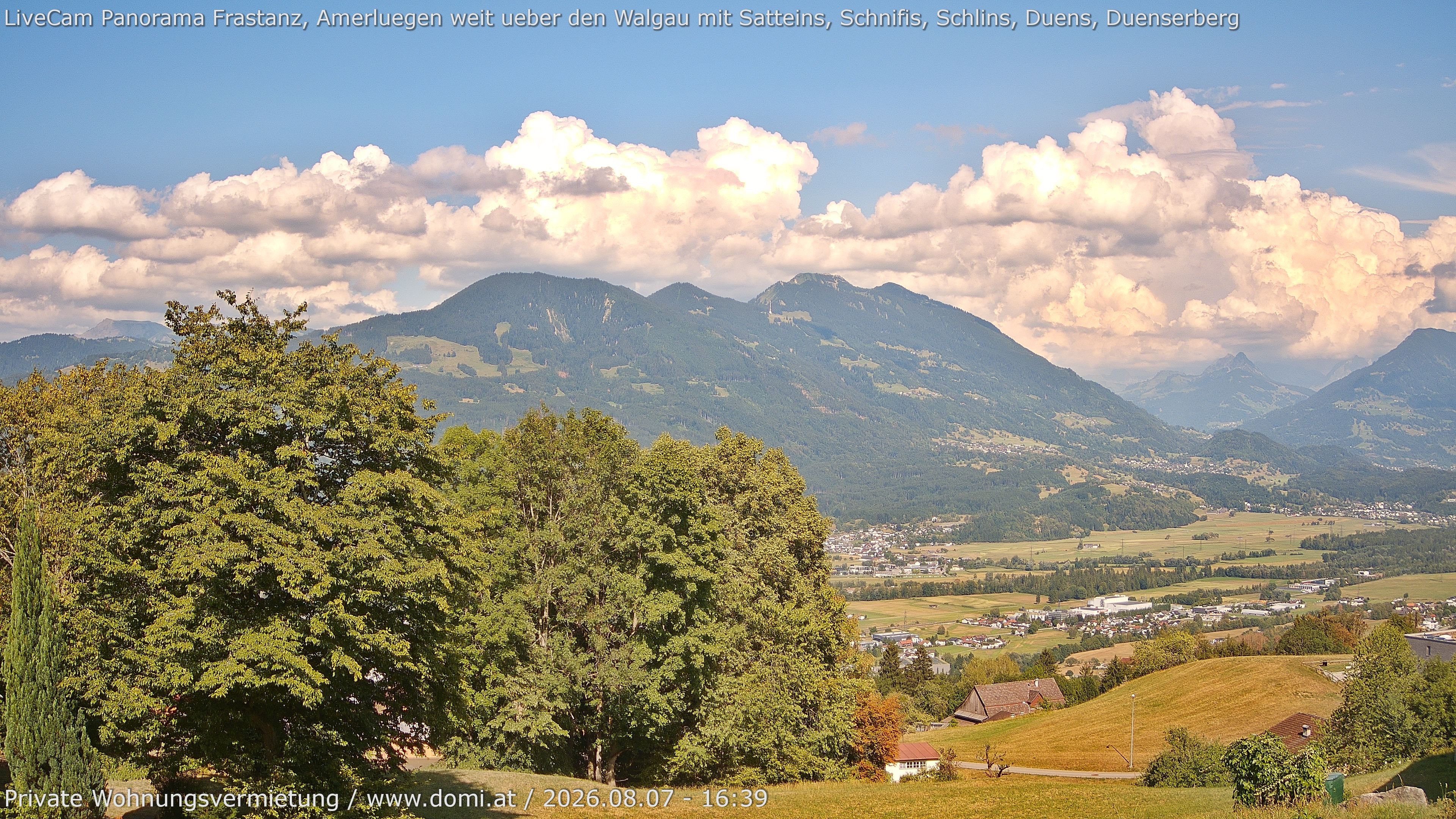 Archived image Webcam View of Frastanz in Vorarlberg (Austria)