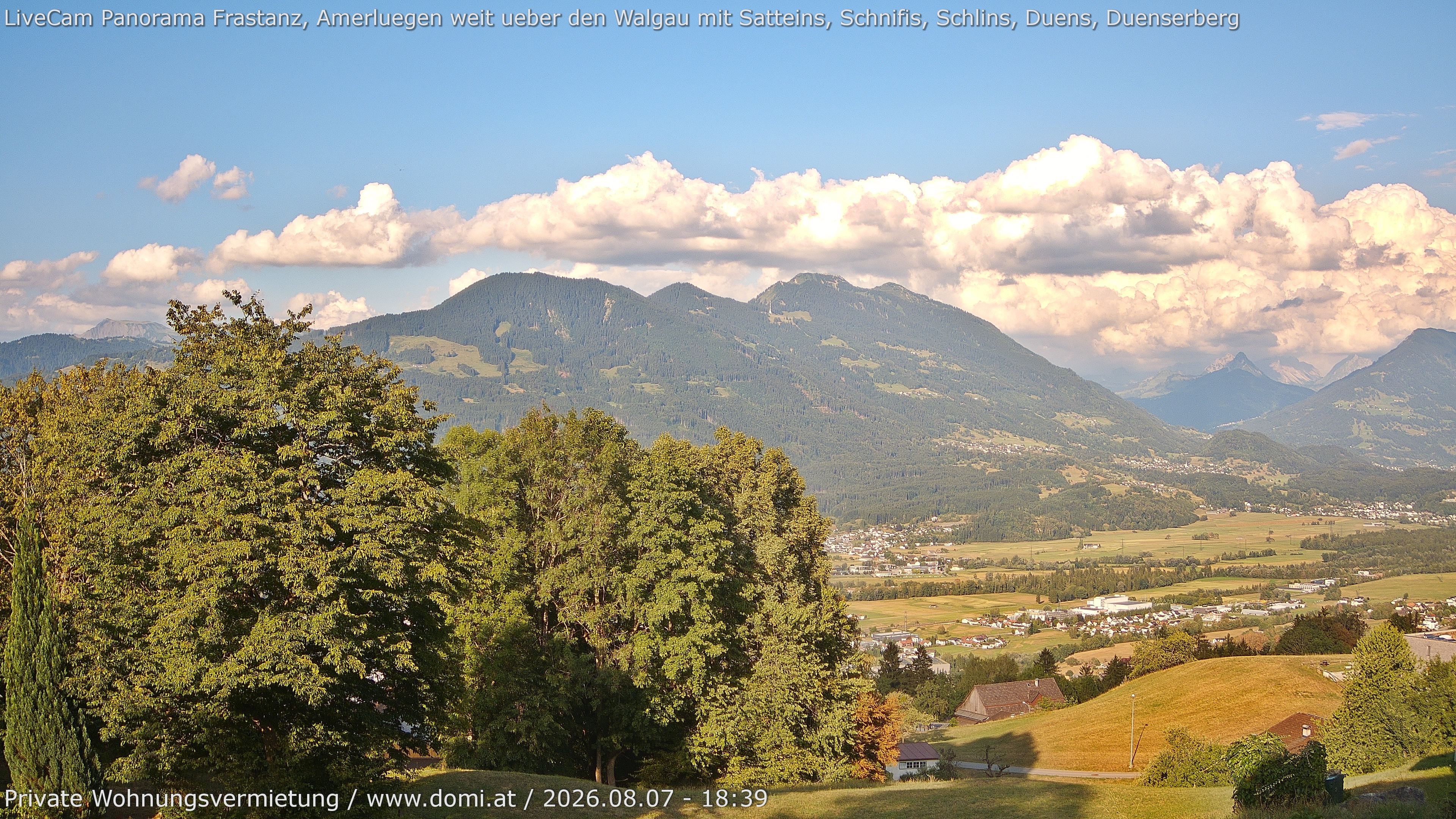 Archived image Webcam View of Frastanz in Vorarlberg (Austria)