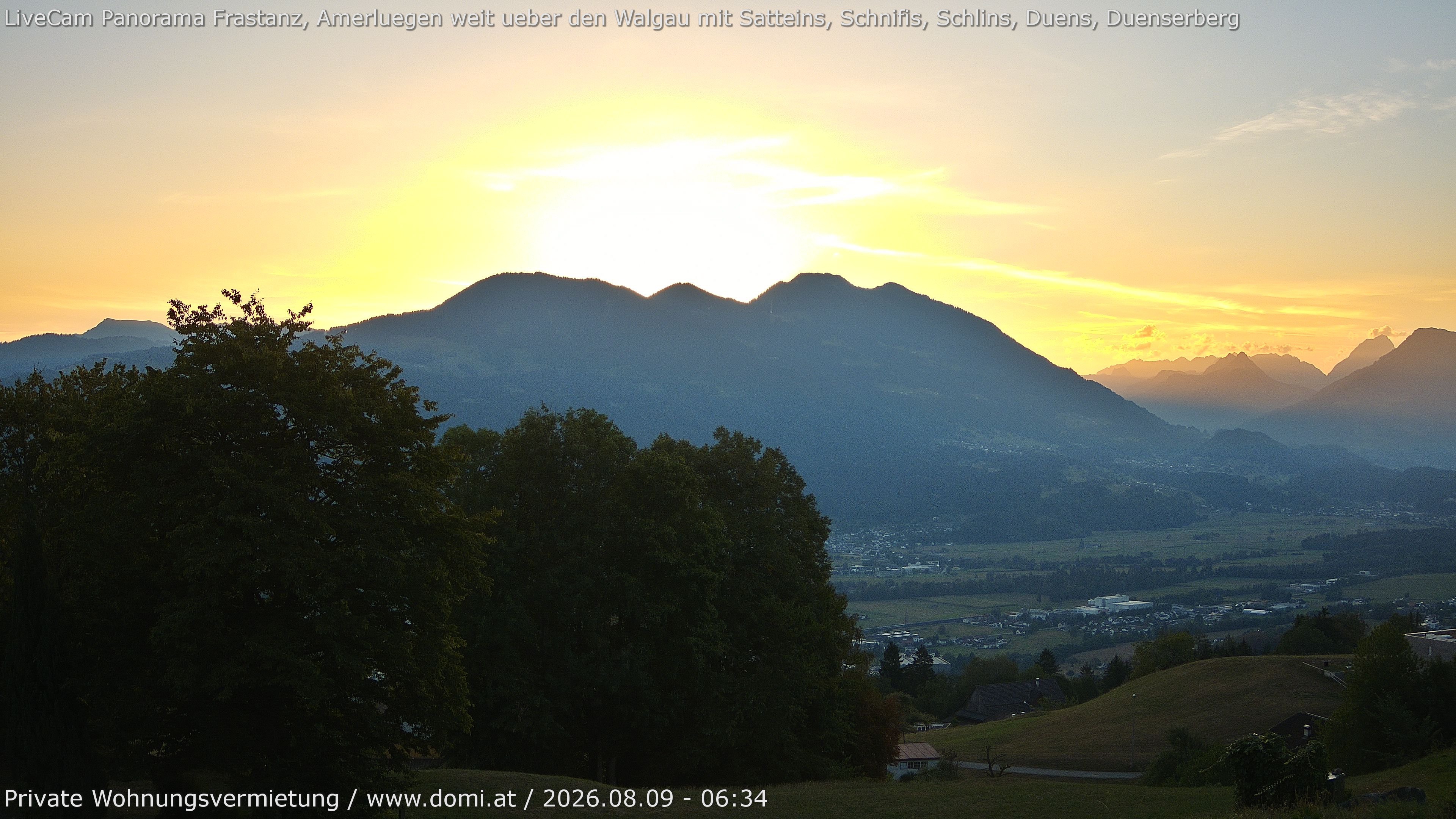 Archived image Webcam View of Frastanz in Vorarlberg (Austria)