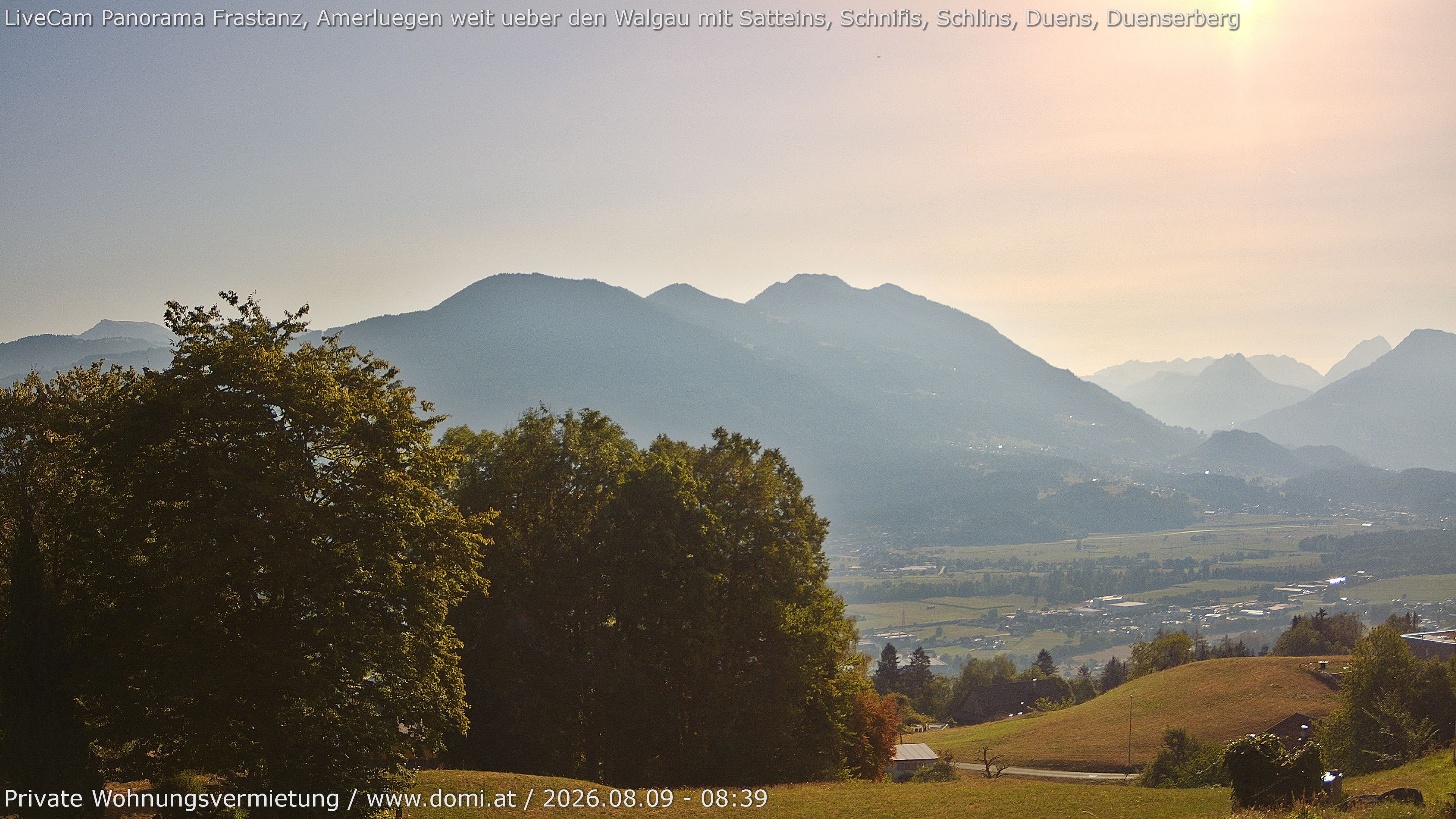 Archived image Webcam View of Frastanz in Vorarlberg (Austria)