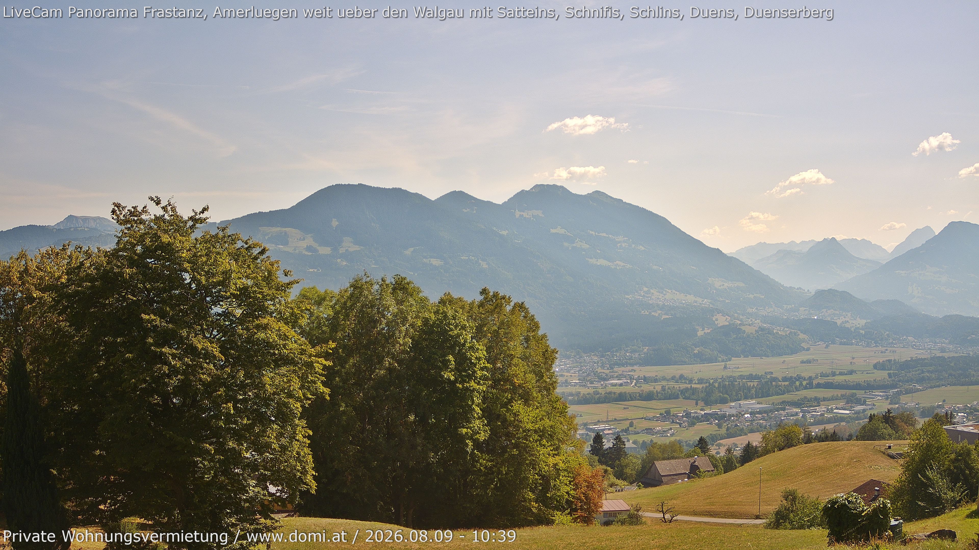 Archived image Webcam View of Frastanz in Vorarlberg (Austria)