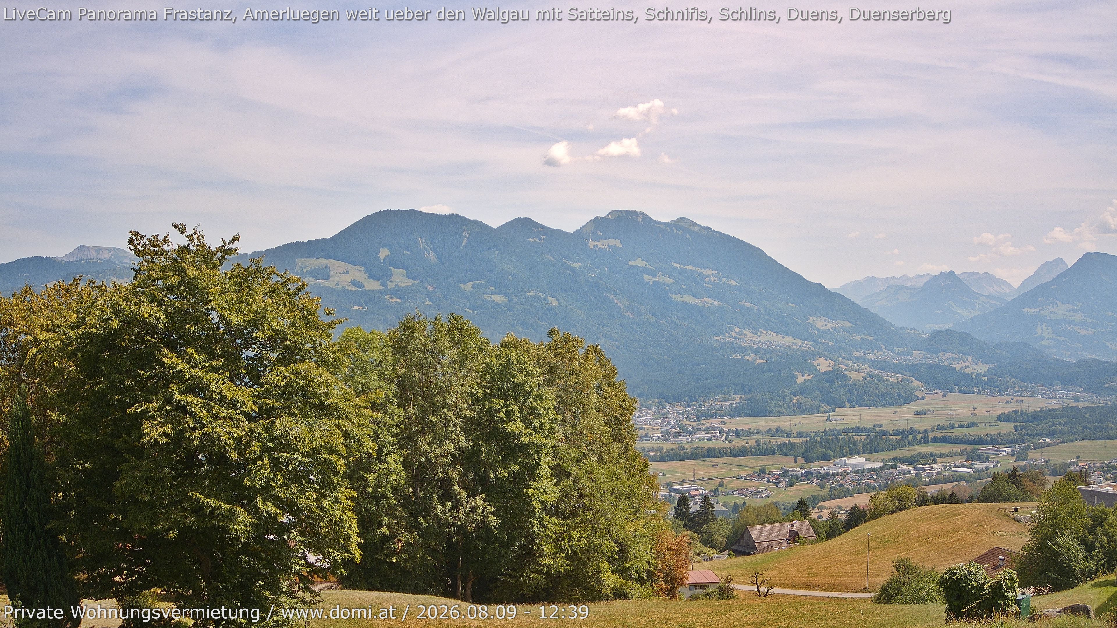 Archived image Webcam View of Frastanz in Vorarlberg (Austria)